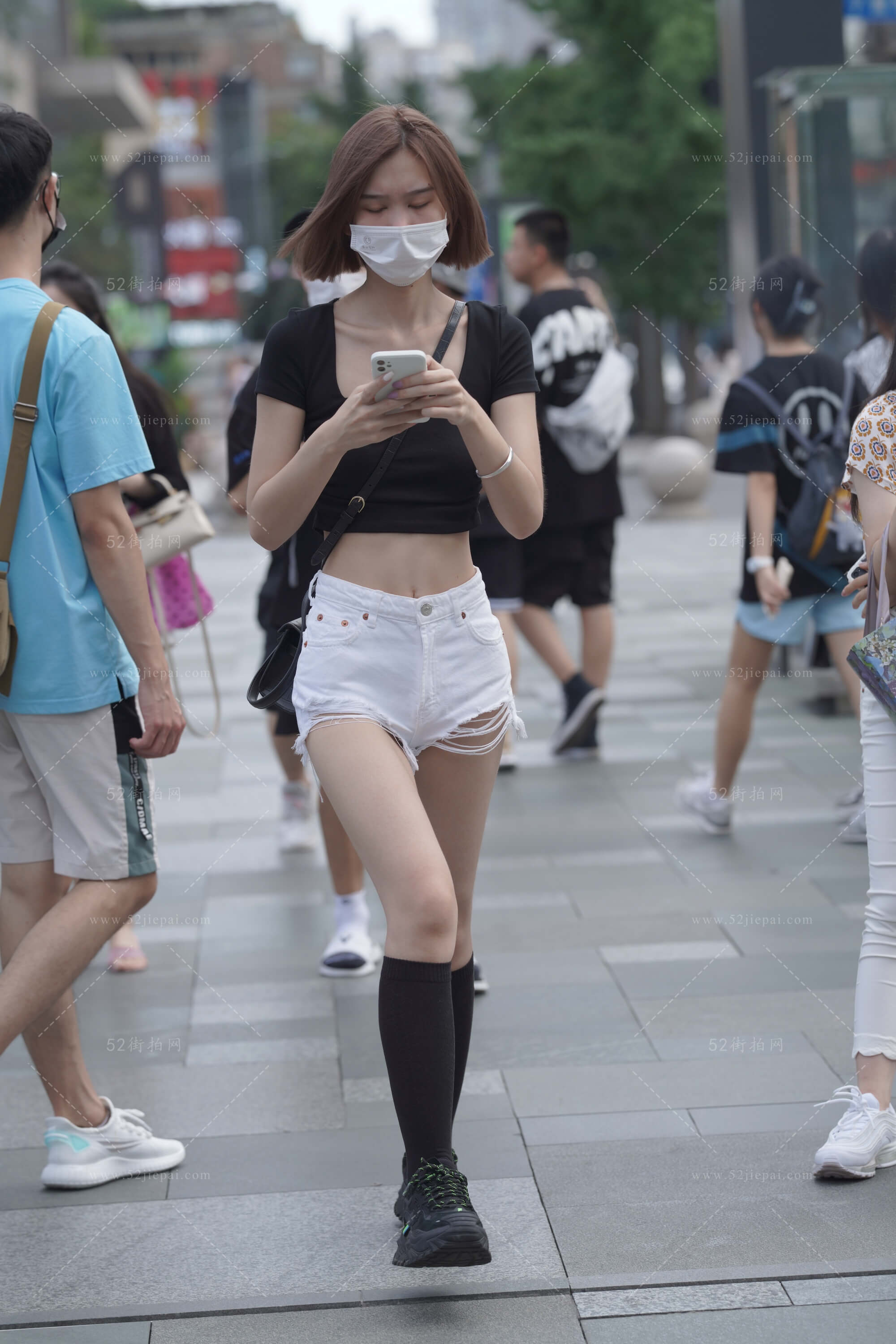 热裤高清图集，收藏级画质（6）-姐姐白又白
