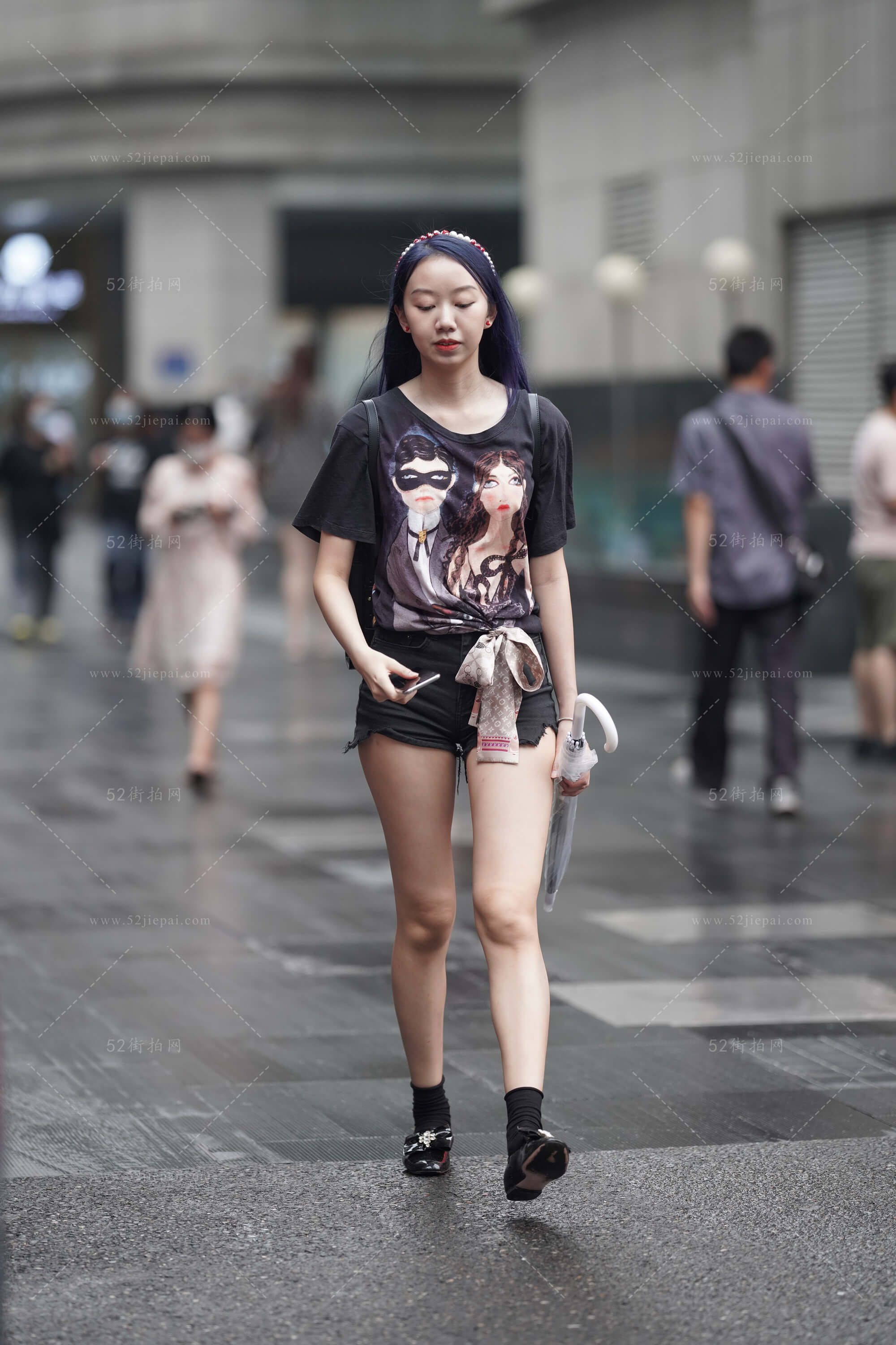 街拍美图合集，高清付费图集（57）-姐姐白又白