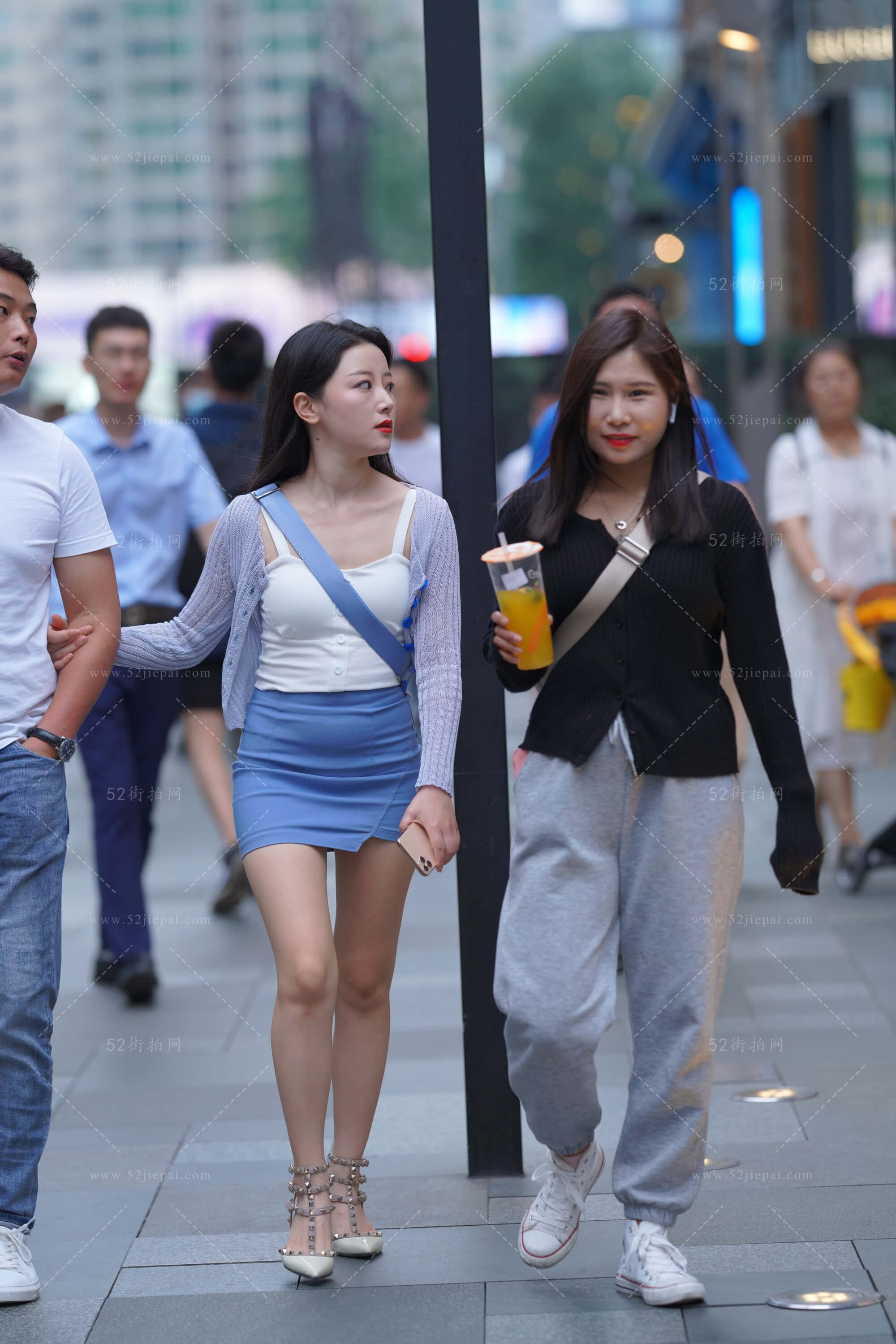 短裙美图合集，壁纸级画质（8）-姐姐白又白