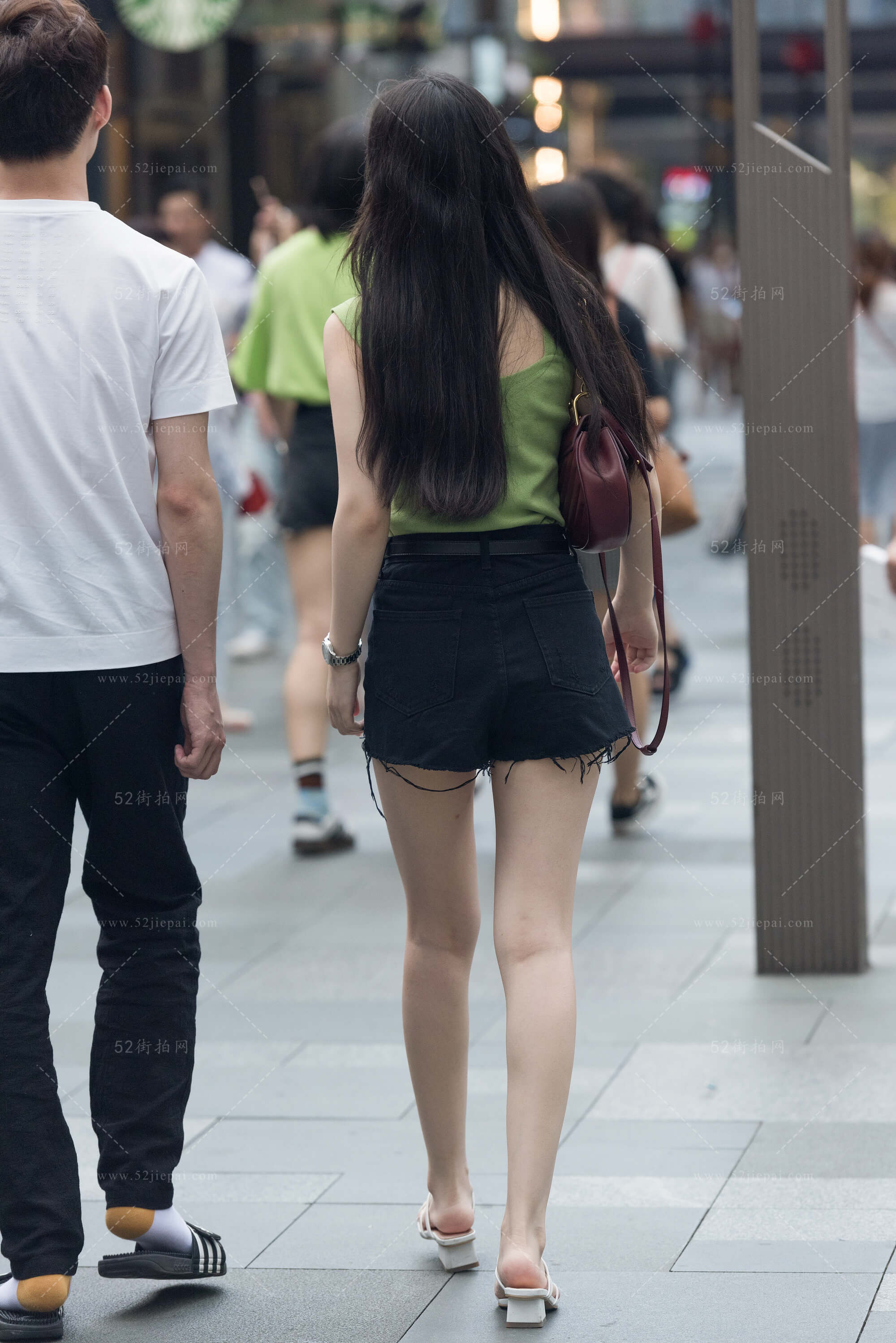 人气热裤写真,超清无水印(8)