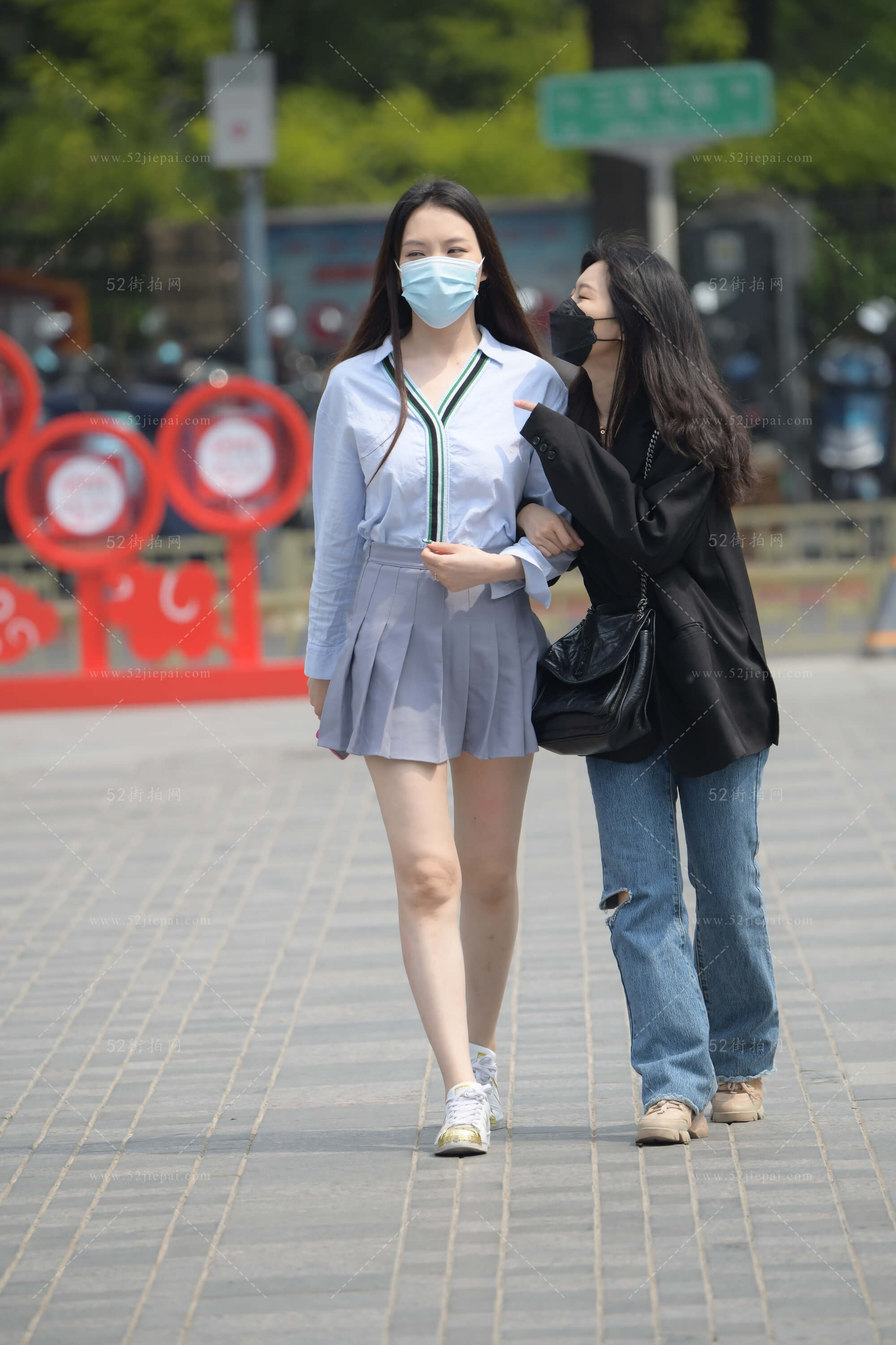 街拍高清图集,画质党必收(69)-姐姐白又白
