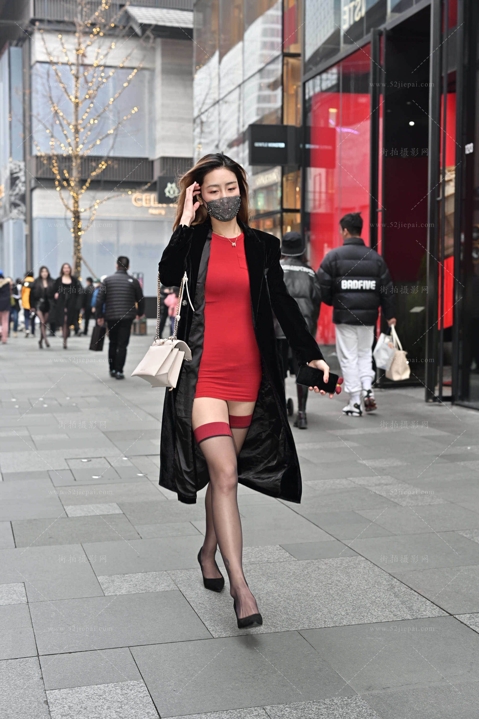 红裙美图合集,摄影参考首选-姐姐白又白
