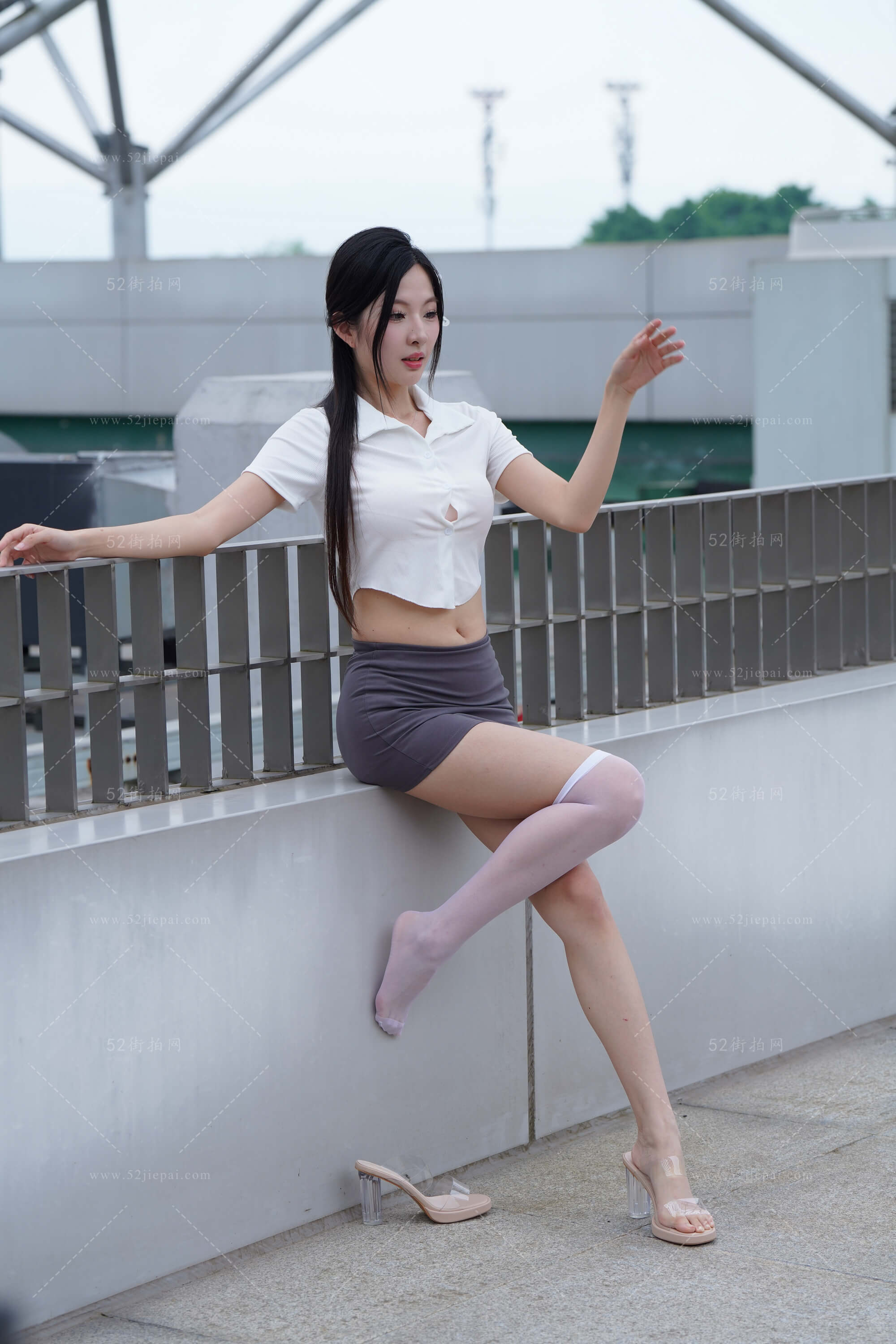 短裙高清图集，细节拉满-姐姐白又白