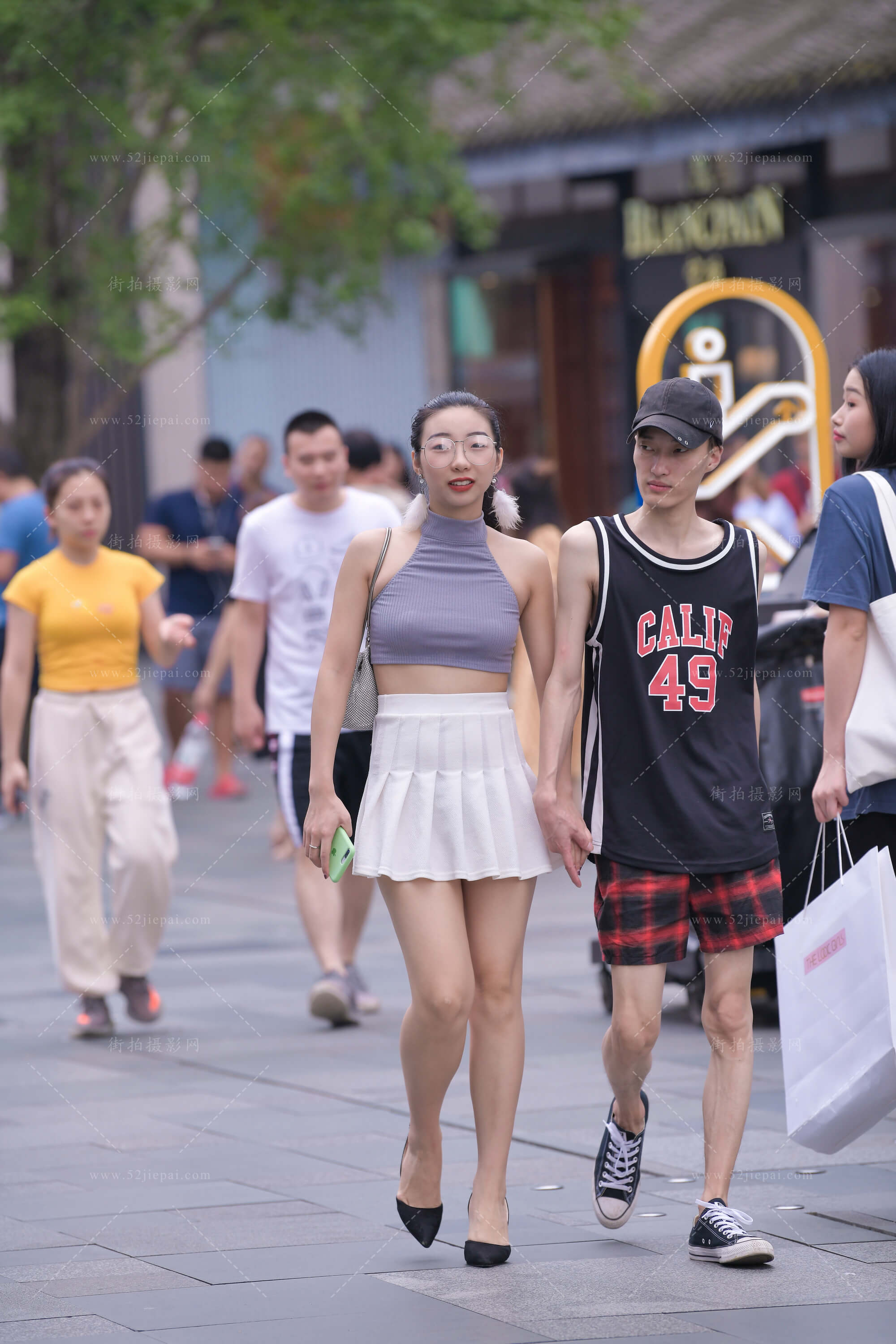 街拍高清图集,画质党必收(107)-姐姐白又白