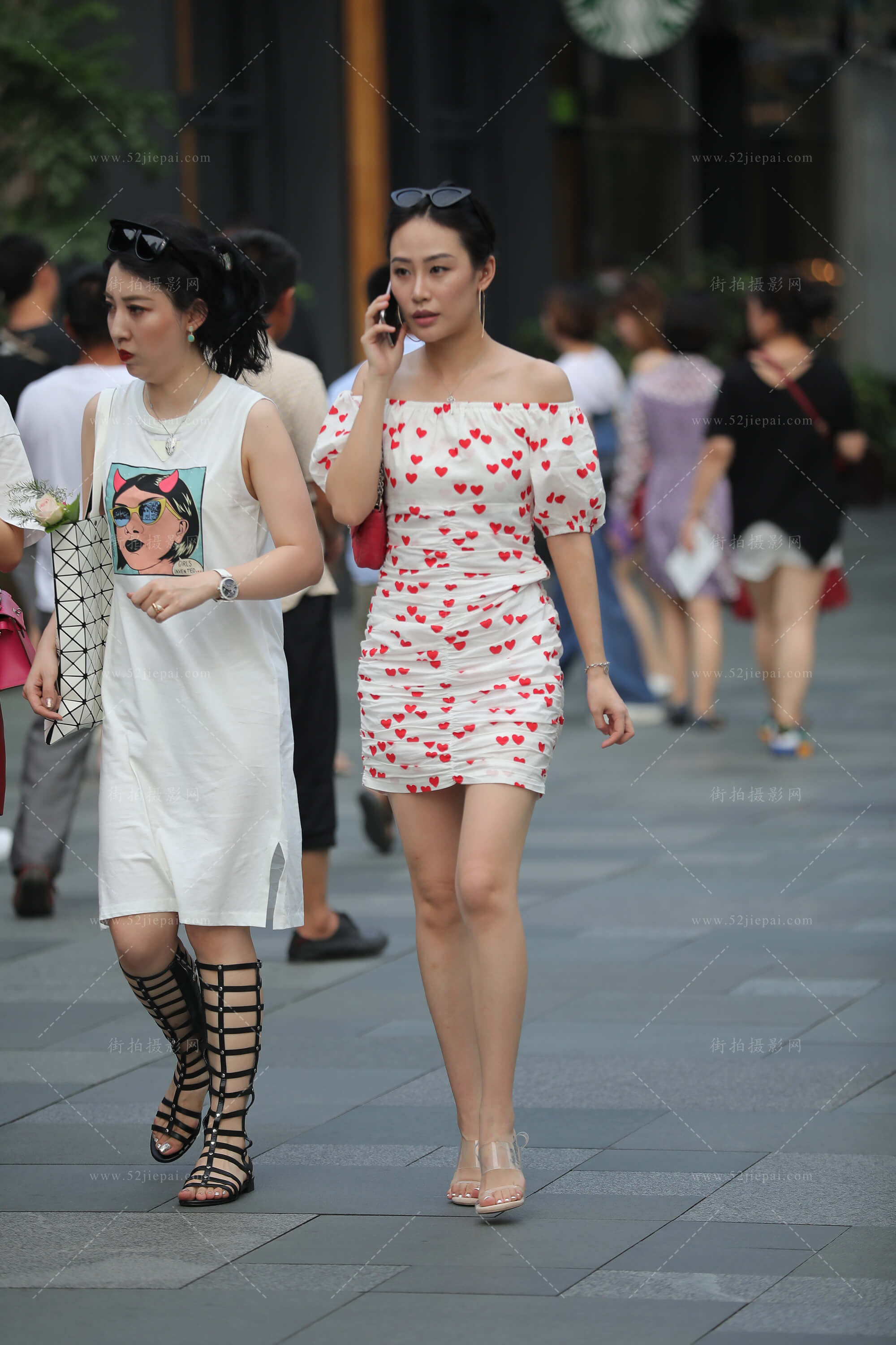 白裙美图合集，摄影参考首选-姐姐白又白