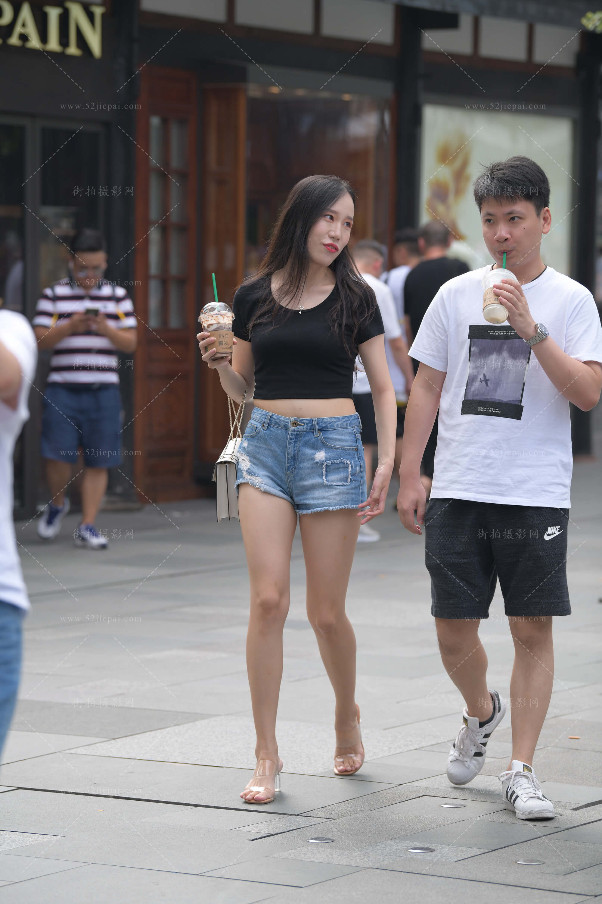 街拍美图合集，摄影参考首选（114）-姐姐白又白