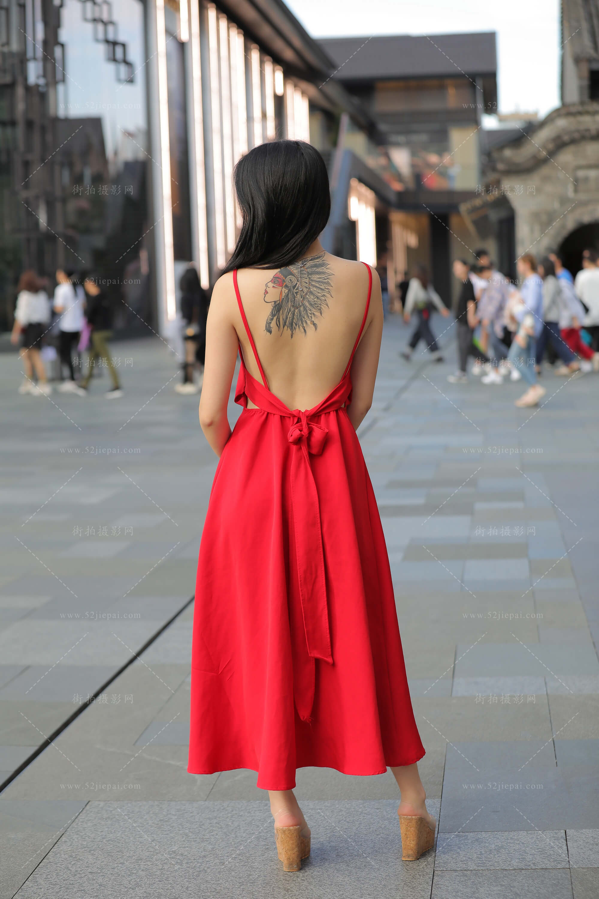 红裙美图合集，摄影参考首选（2）