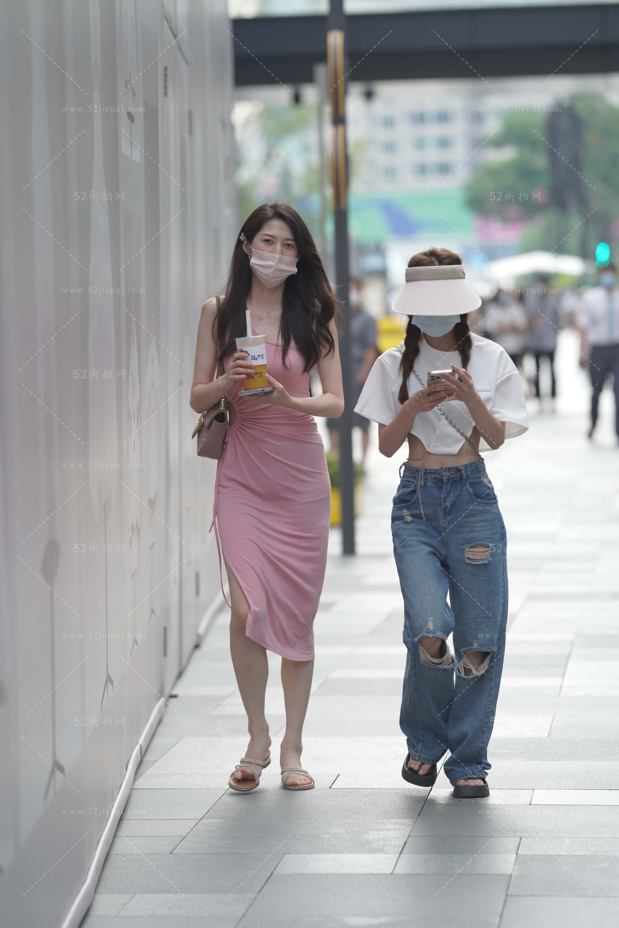 长裙高清图集，画质党必收-姐姐白又白