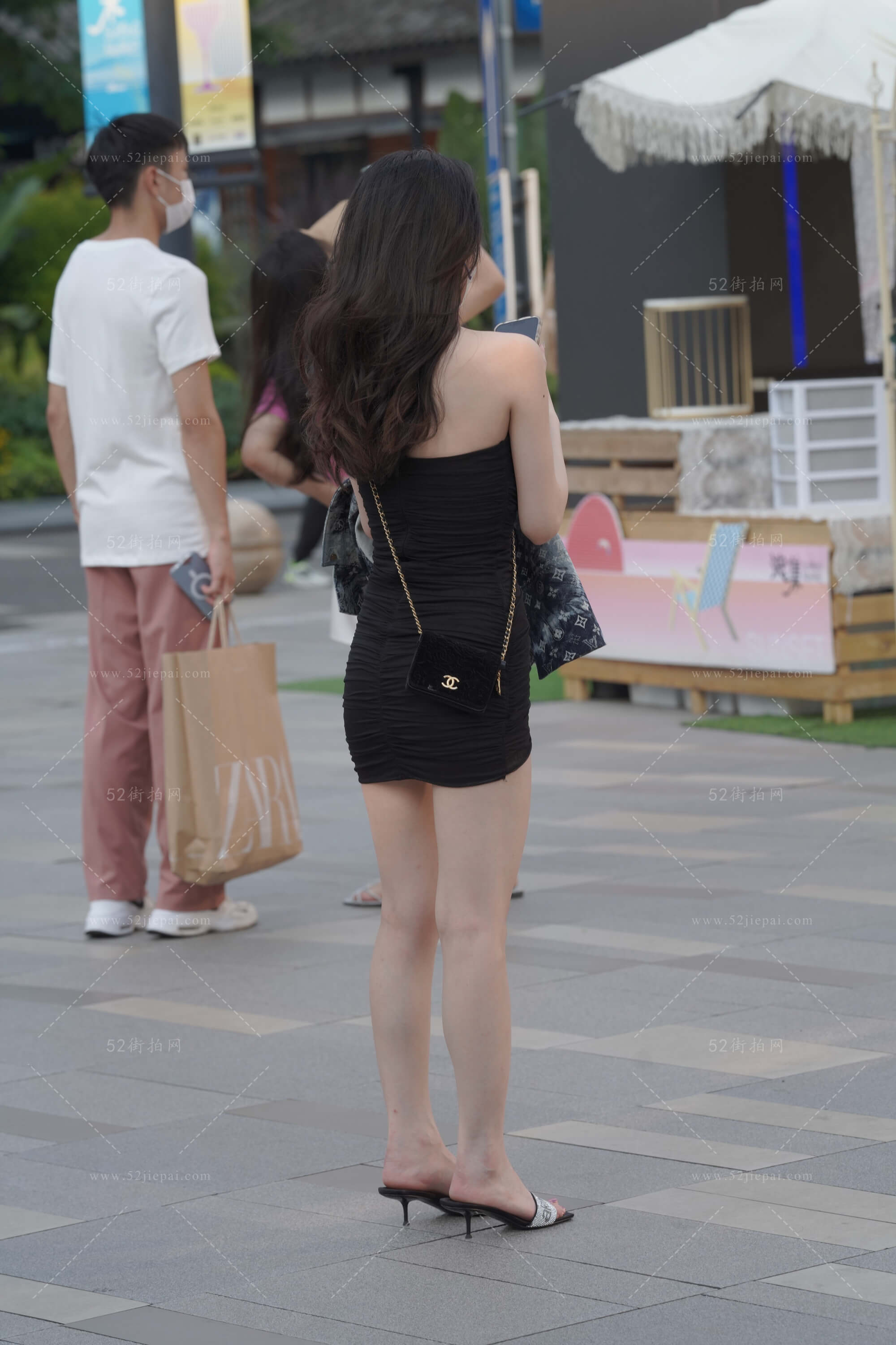 短裙美图合集，摄影参考首选（2）-姐姐白又白