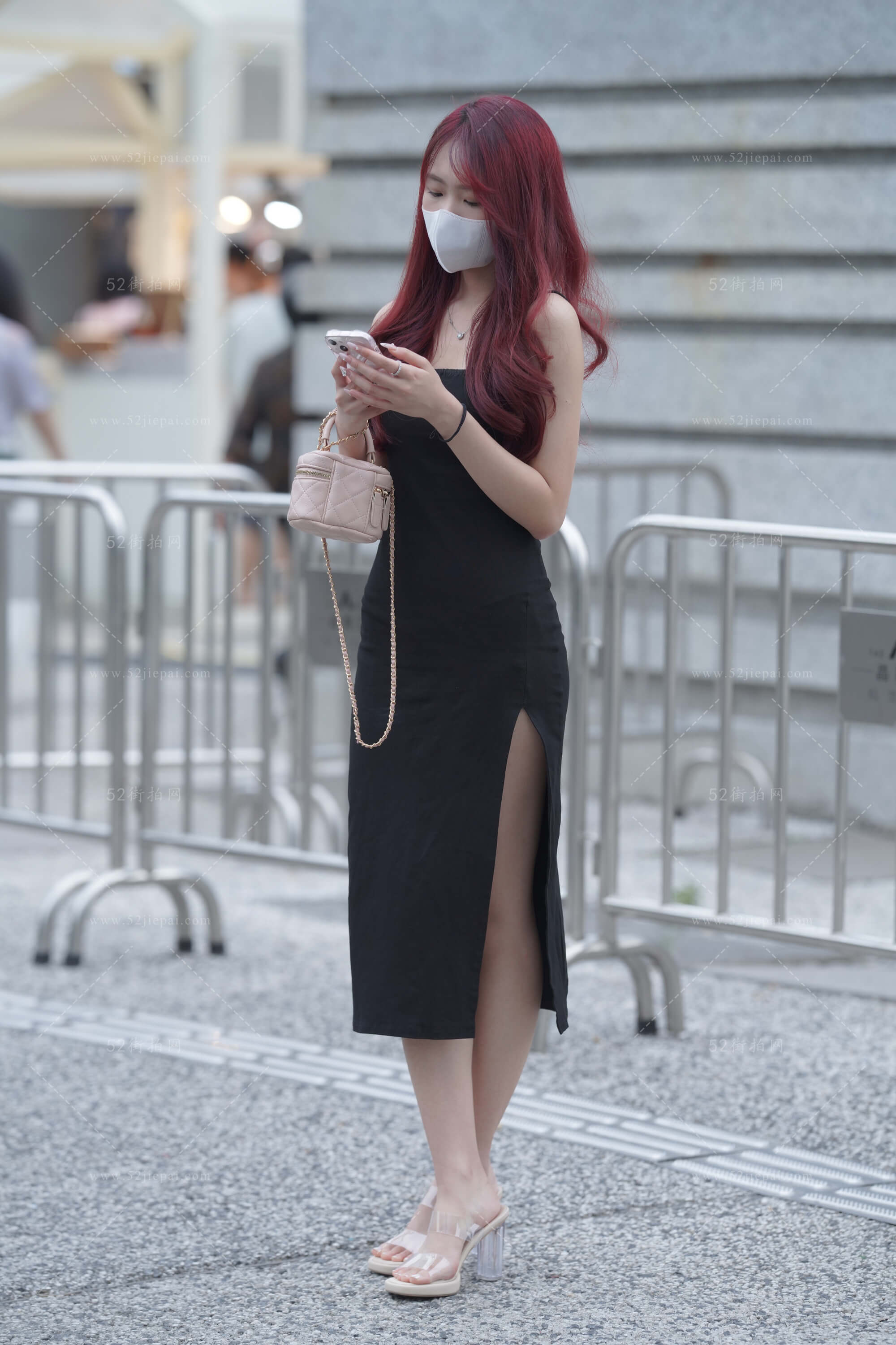 街拍美图合集,壁纸级画质(52)-姐姐白又白