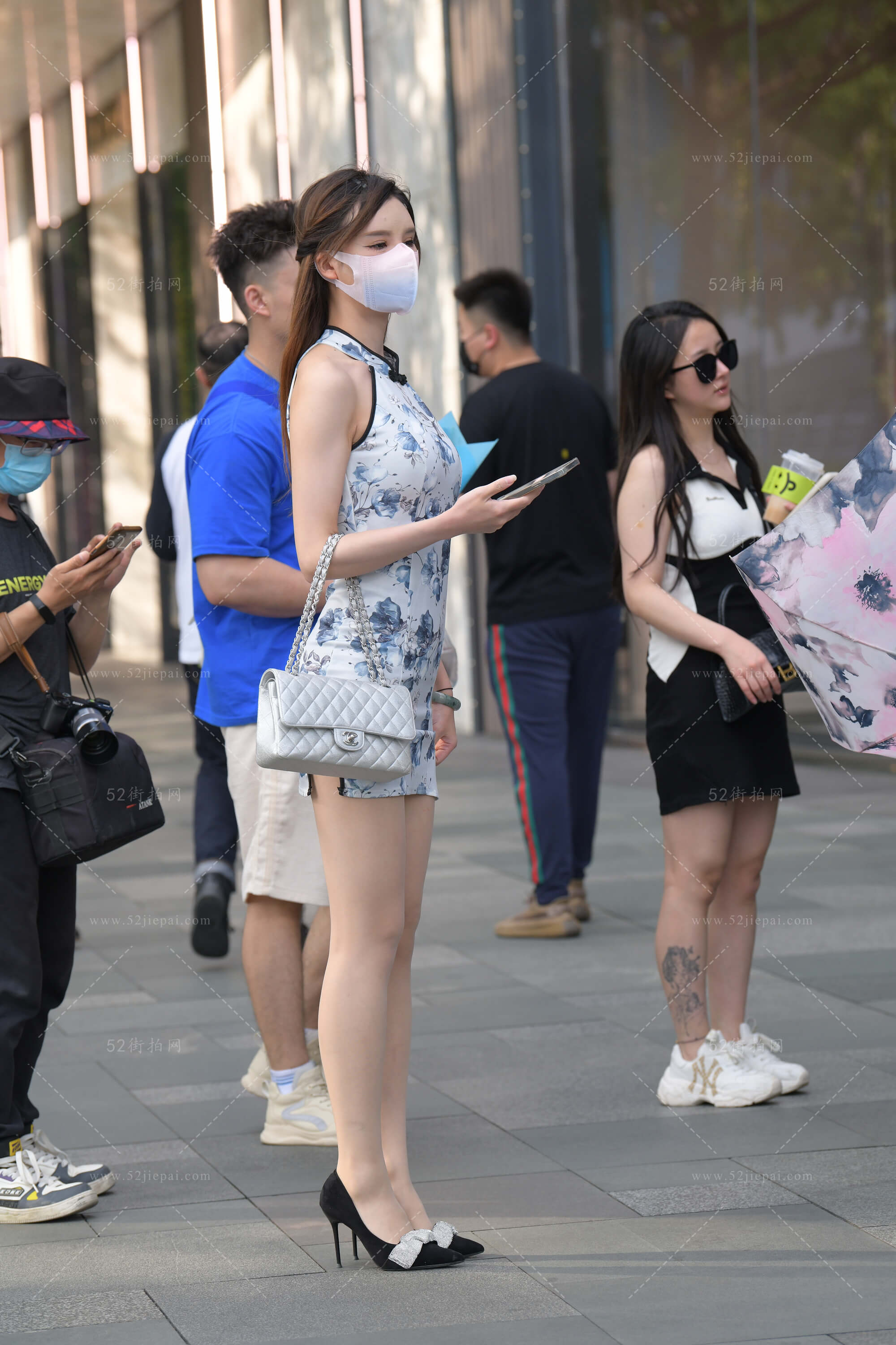 街拍高清图集,细节拉满(122)-姐姐白又白