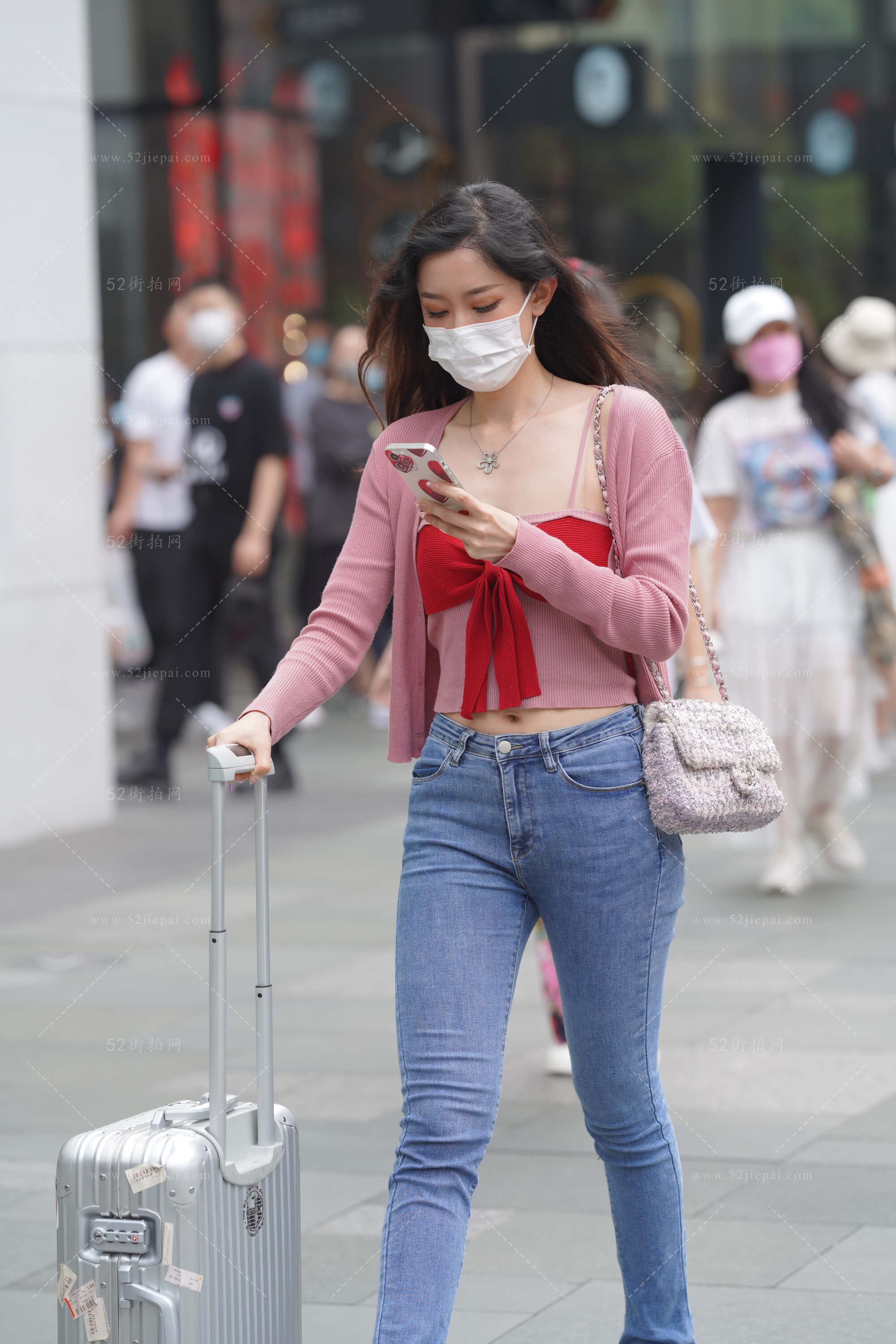 街拍主题高清写真,8K质感(142)-姐姐白又白