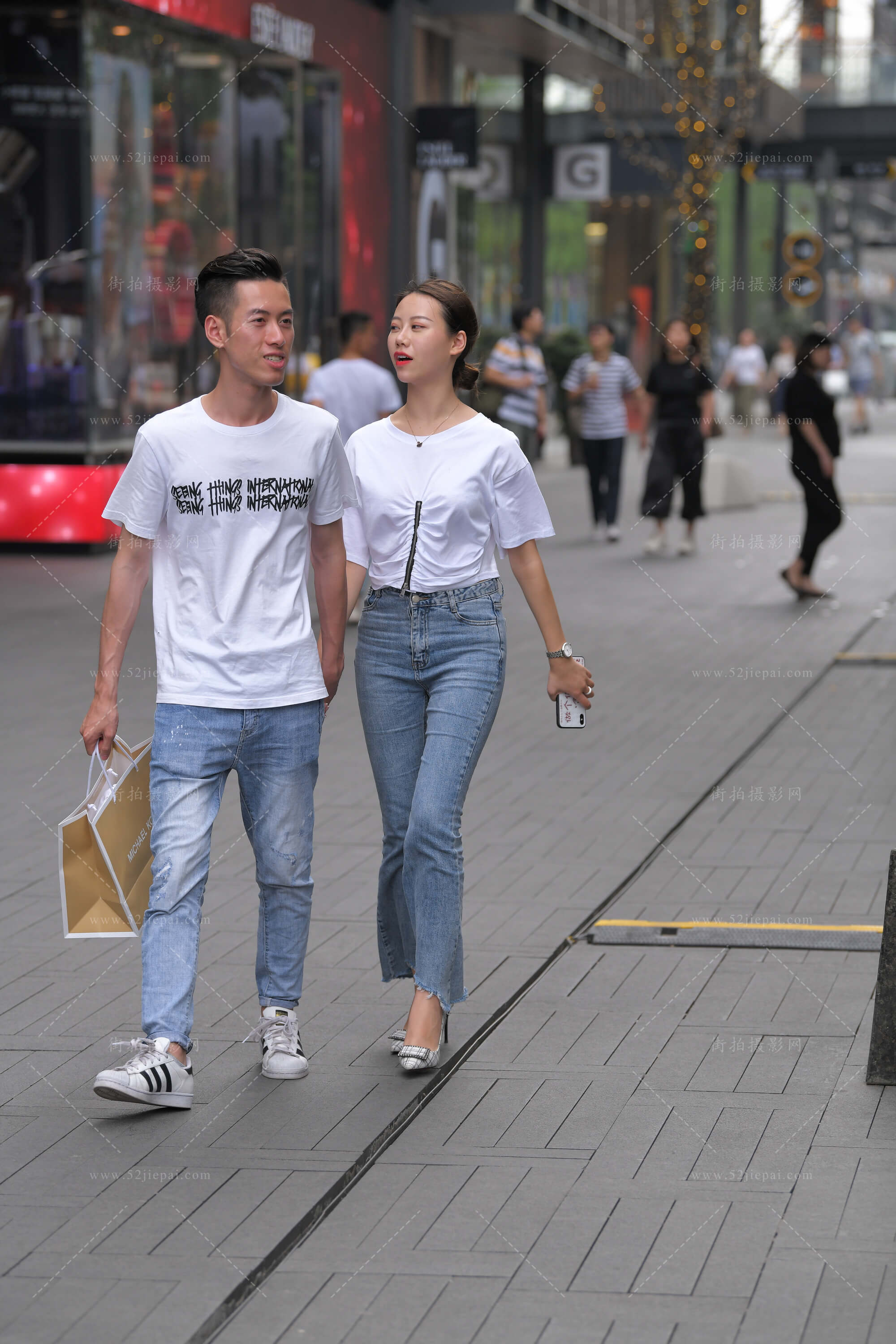 街拍高清图集,细节拉满(138)-姐姐白又白