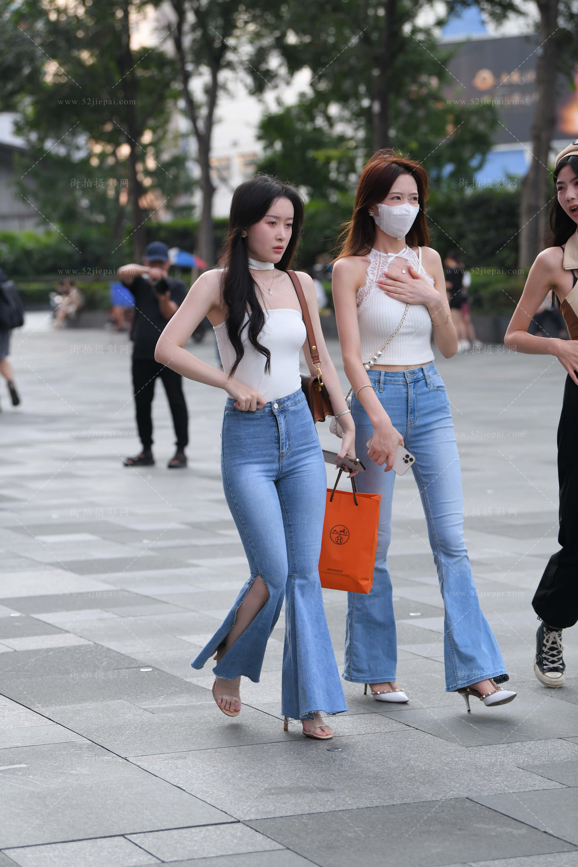 牛仔裤主题高清写真，原图直出（3）-姐姐白又白