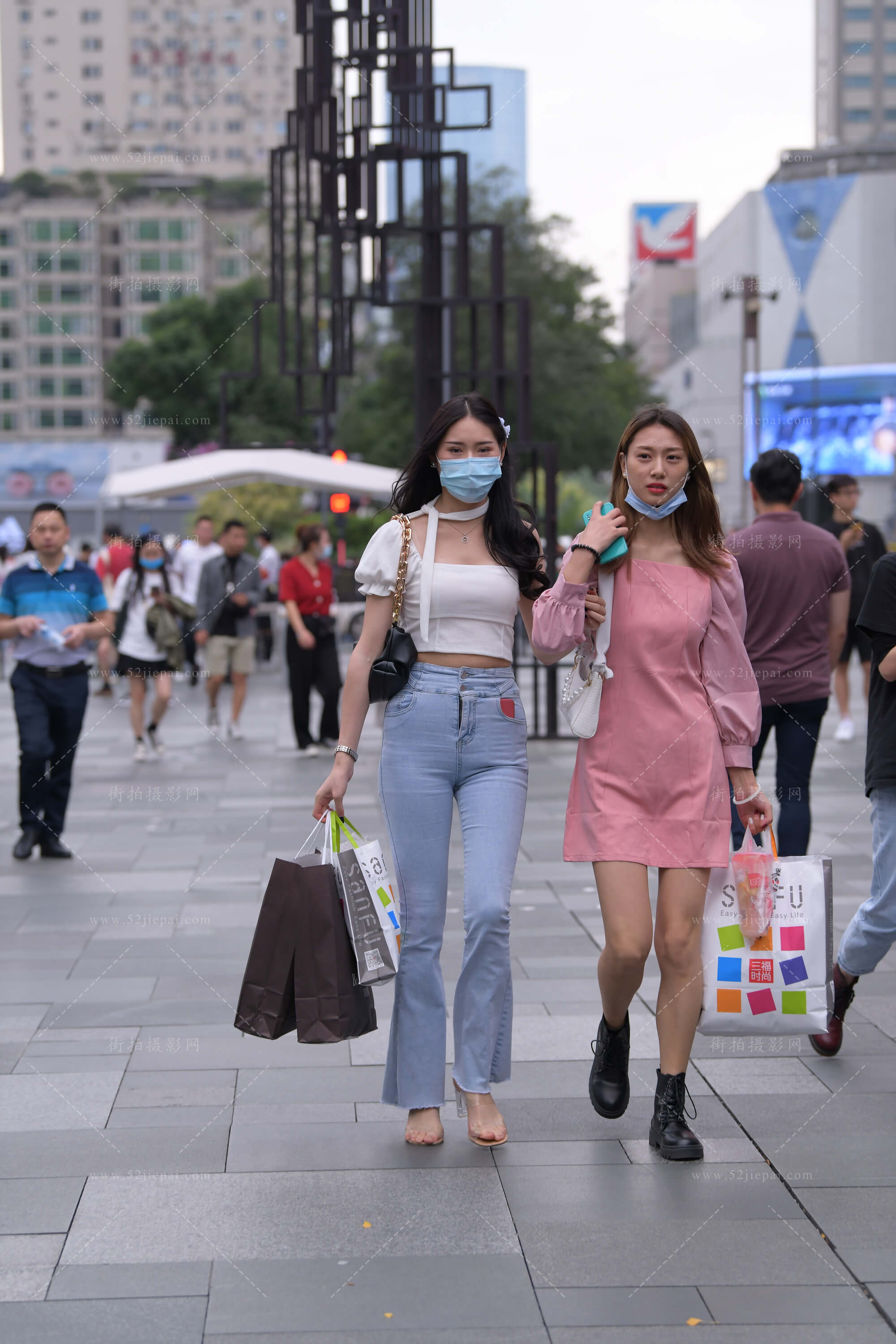 牛仔裤写真，高清原图打包收藏（21）-姐姐白又白