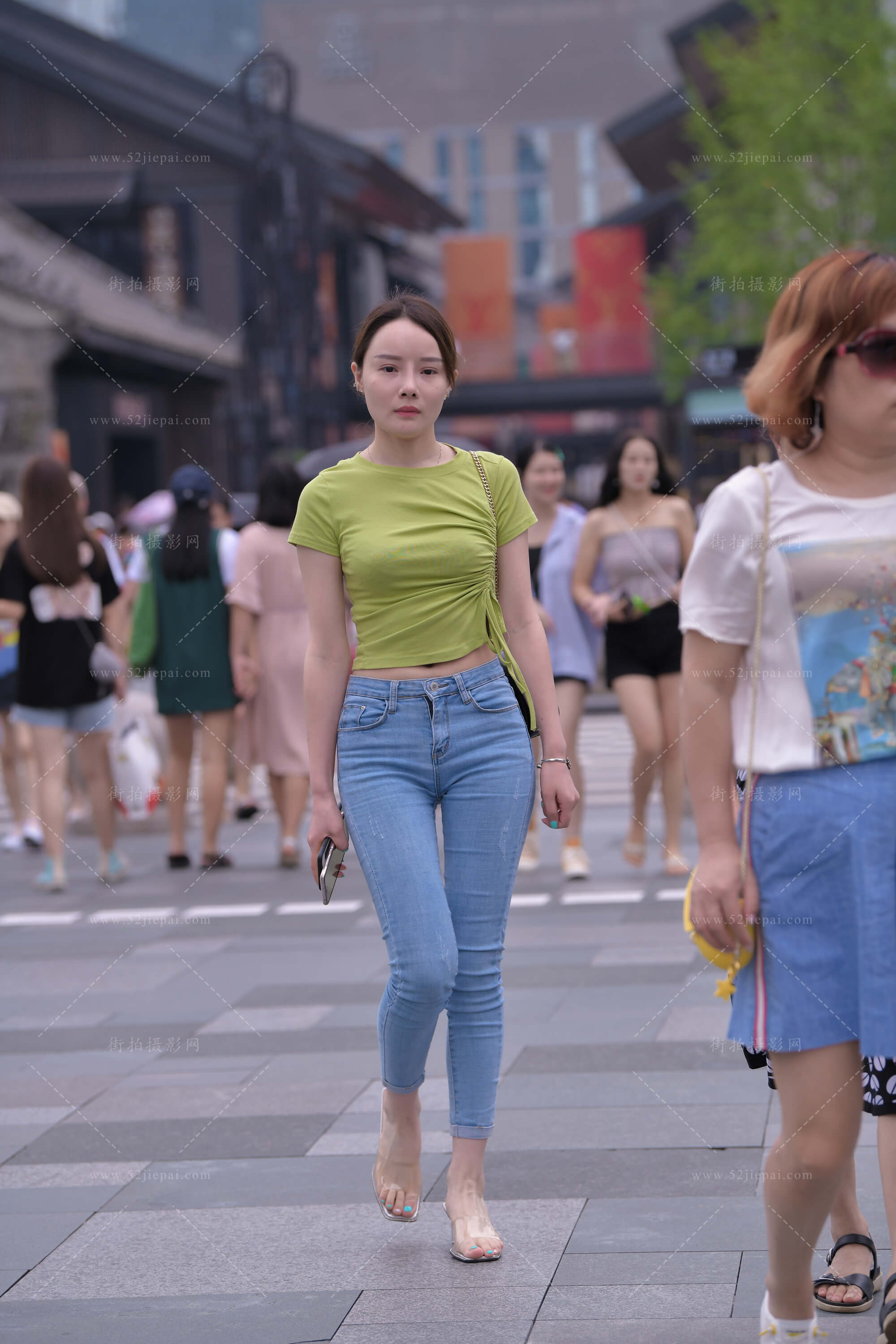 牛仔裤写真，高清原图打包收藏（23）-姐姐白又白