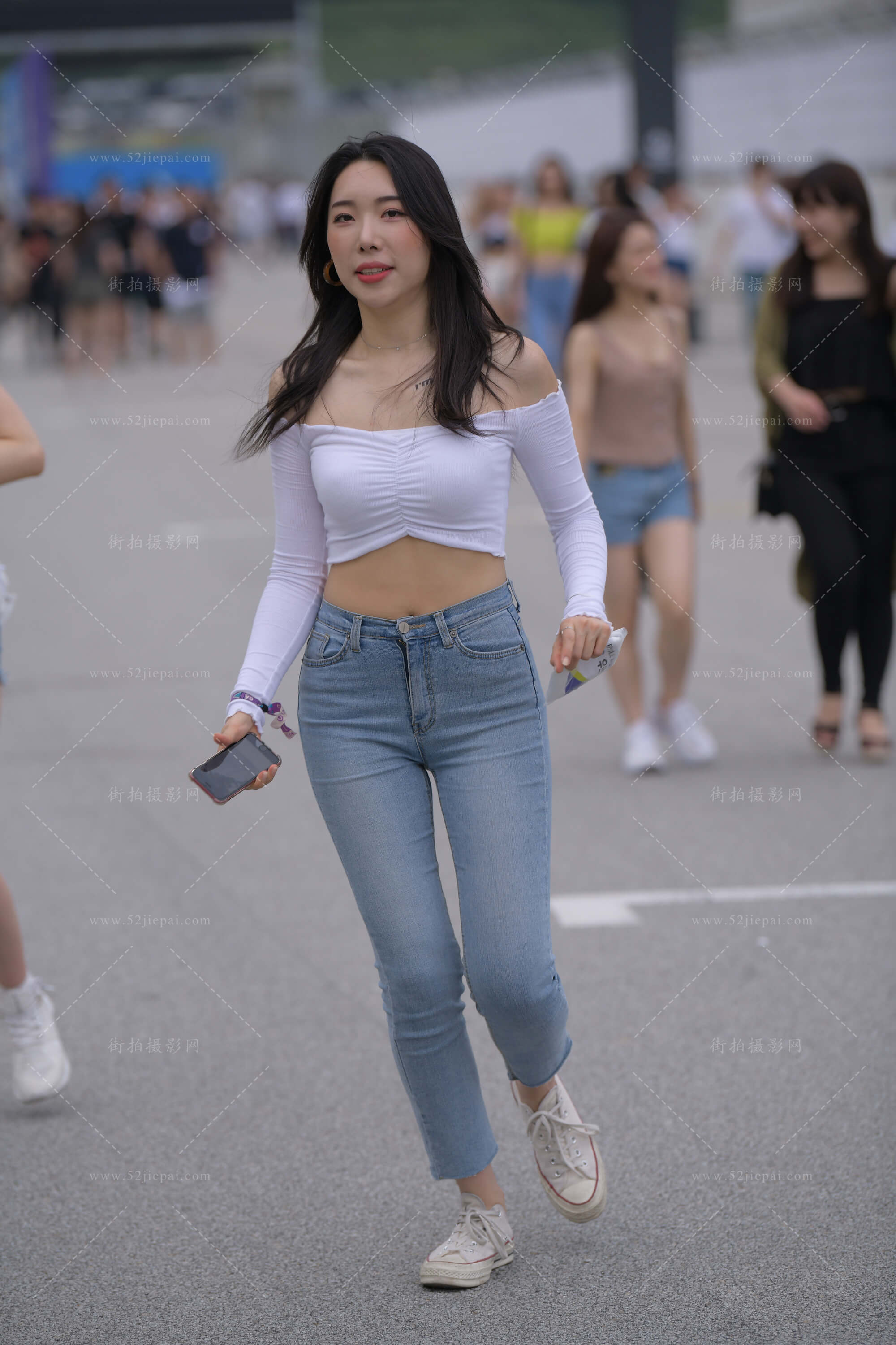 牛仔裤美图合集，摄影参考首选（11）-姐姐白又白