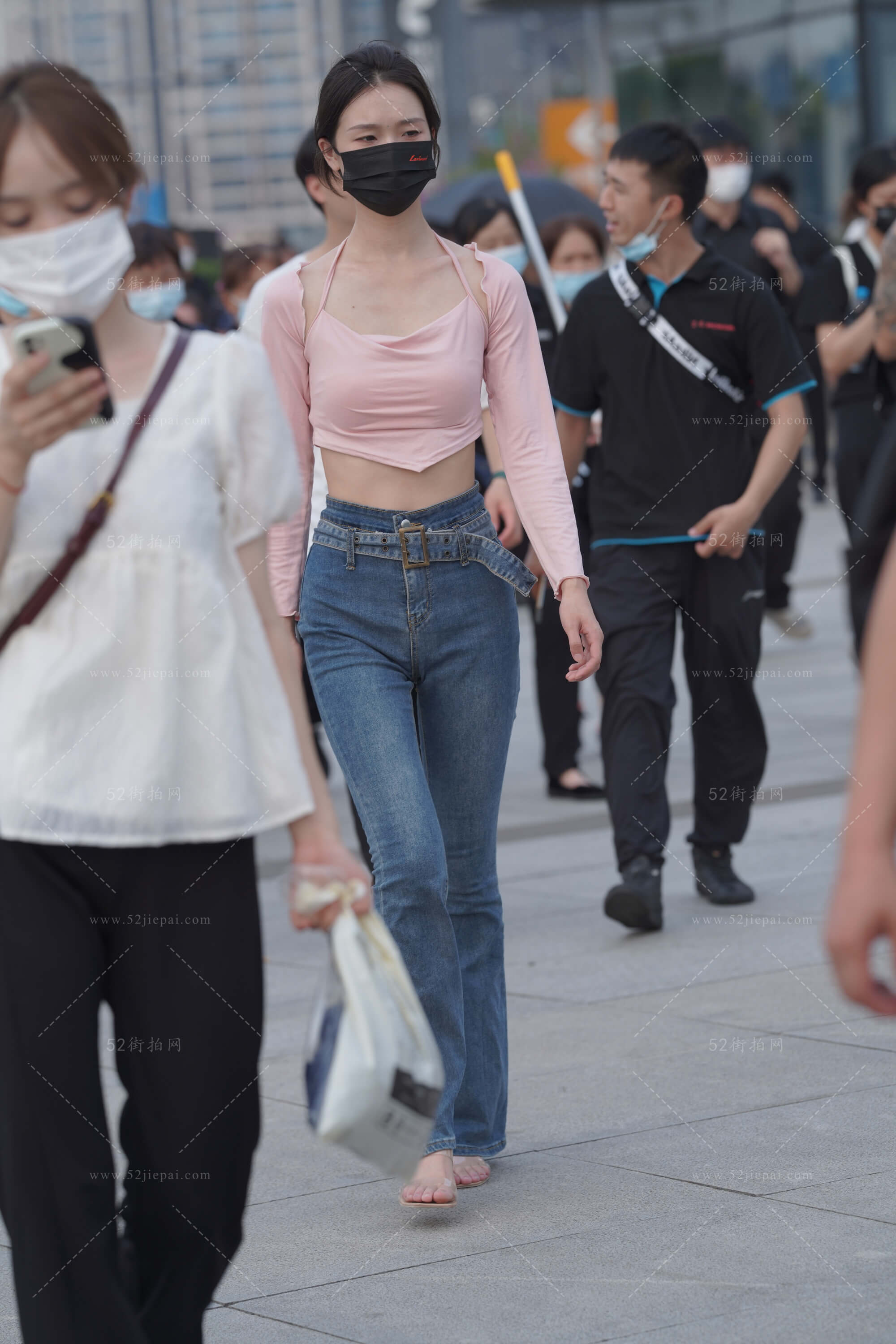 街拍美图合集，壁纸级画质（143）-姐姐白又白