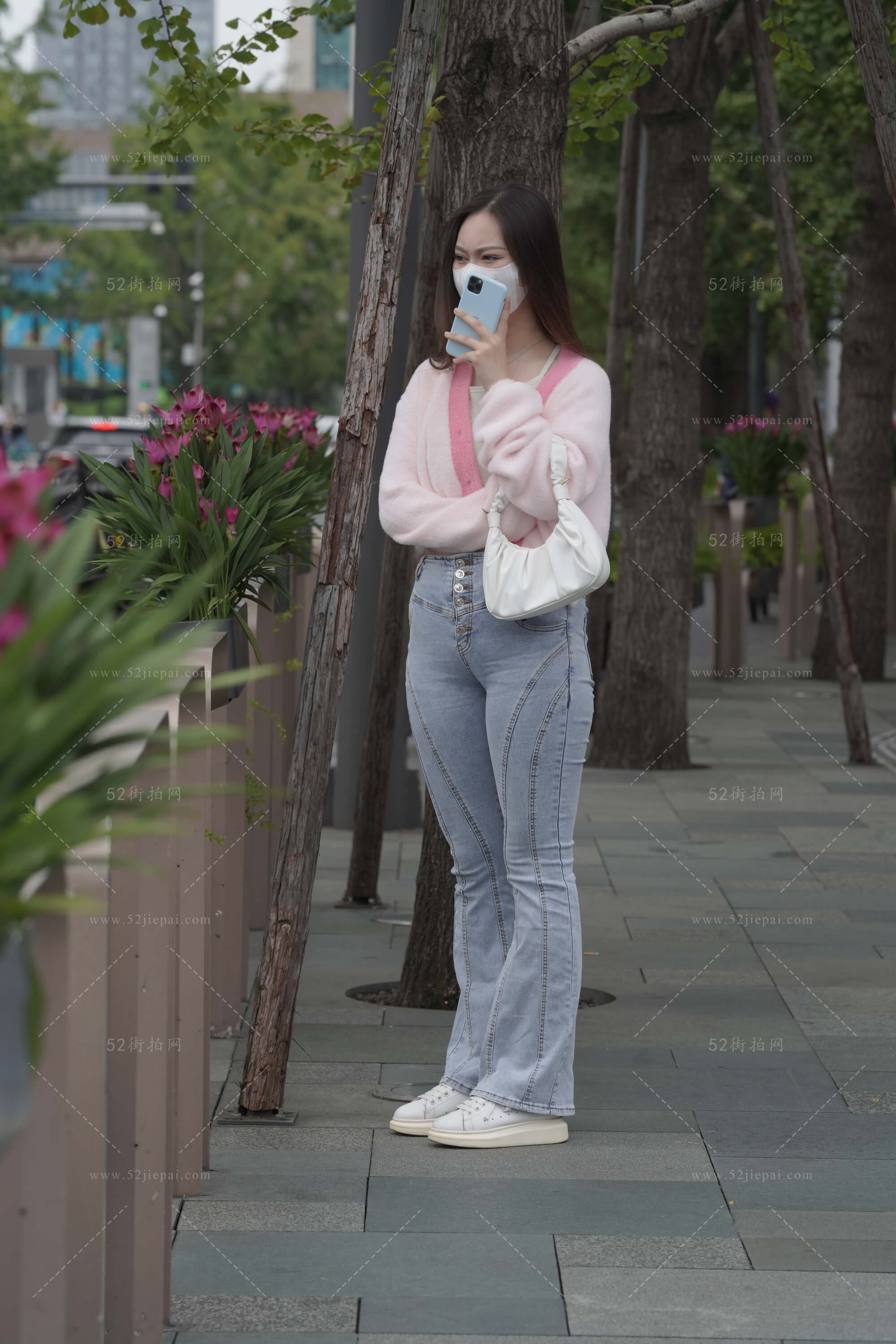 牛仔裤主题高清写真，网盘速发-姐姐白又白