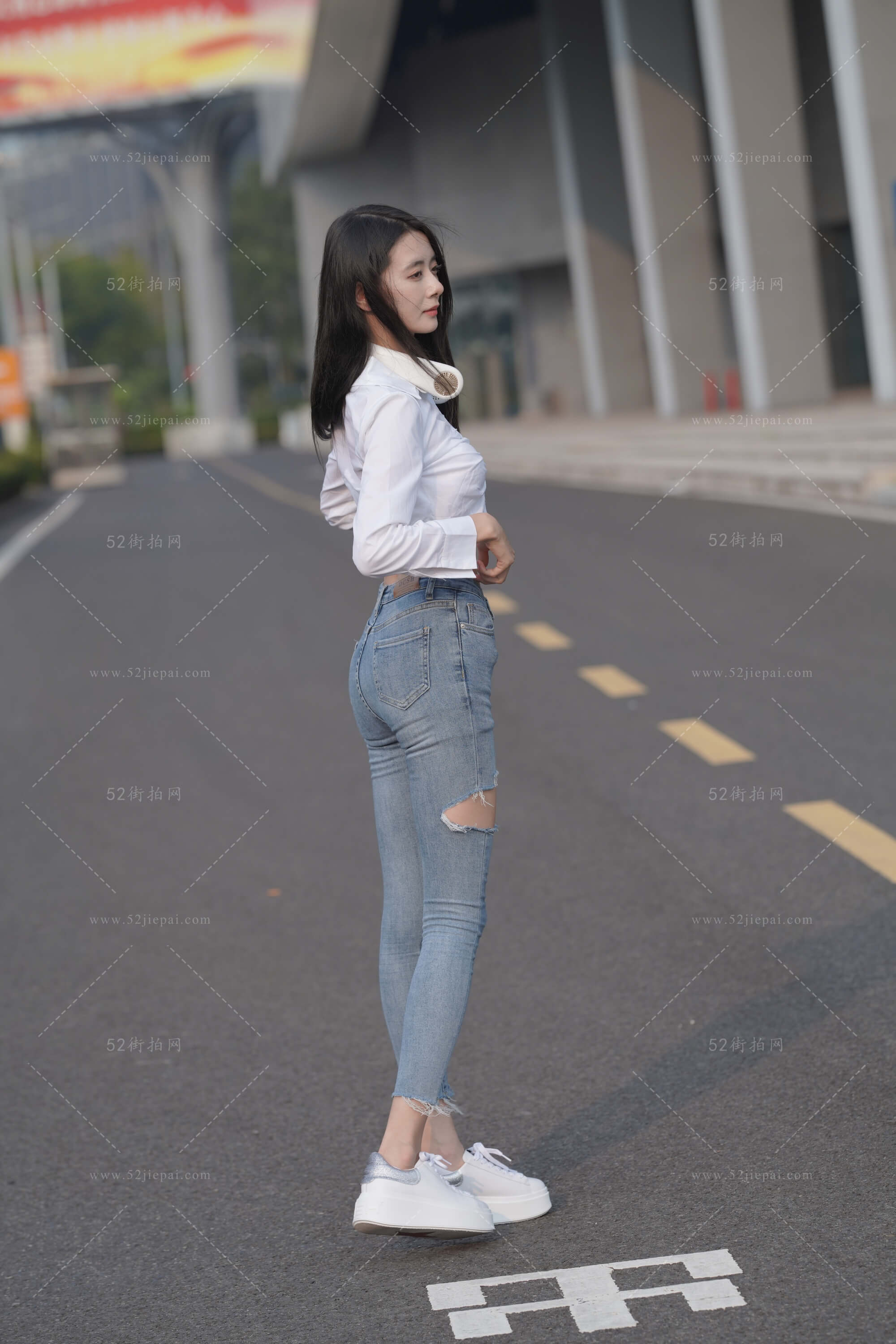 牛仔裤主题高清写真，原图直出（2）-姐姐白又白