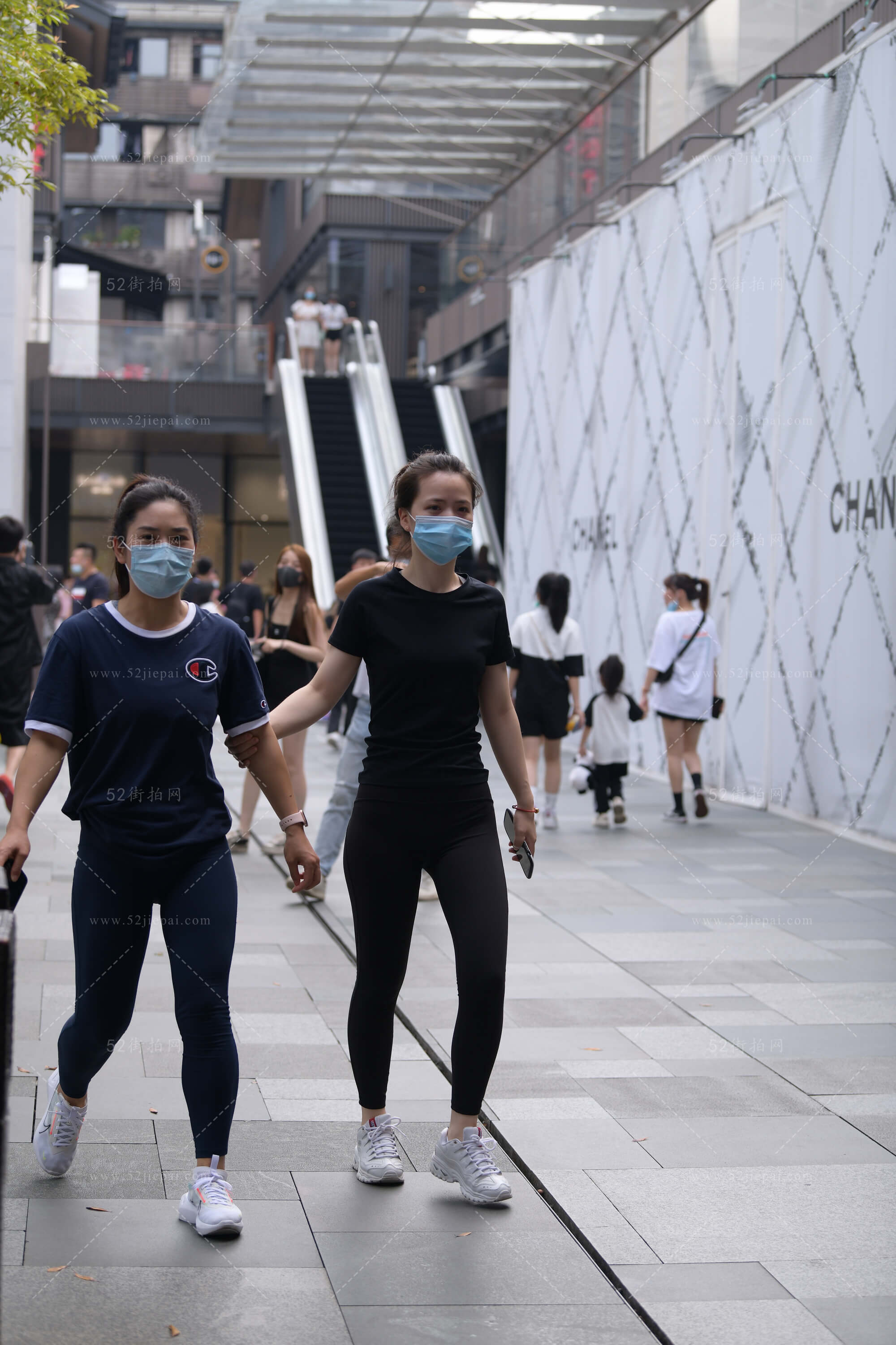 街拍美图合集，高清付费图集（140）-姐姐白又白