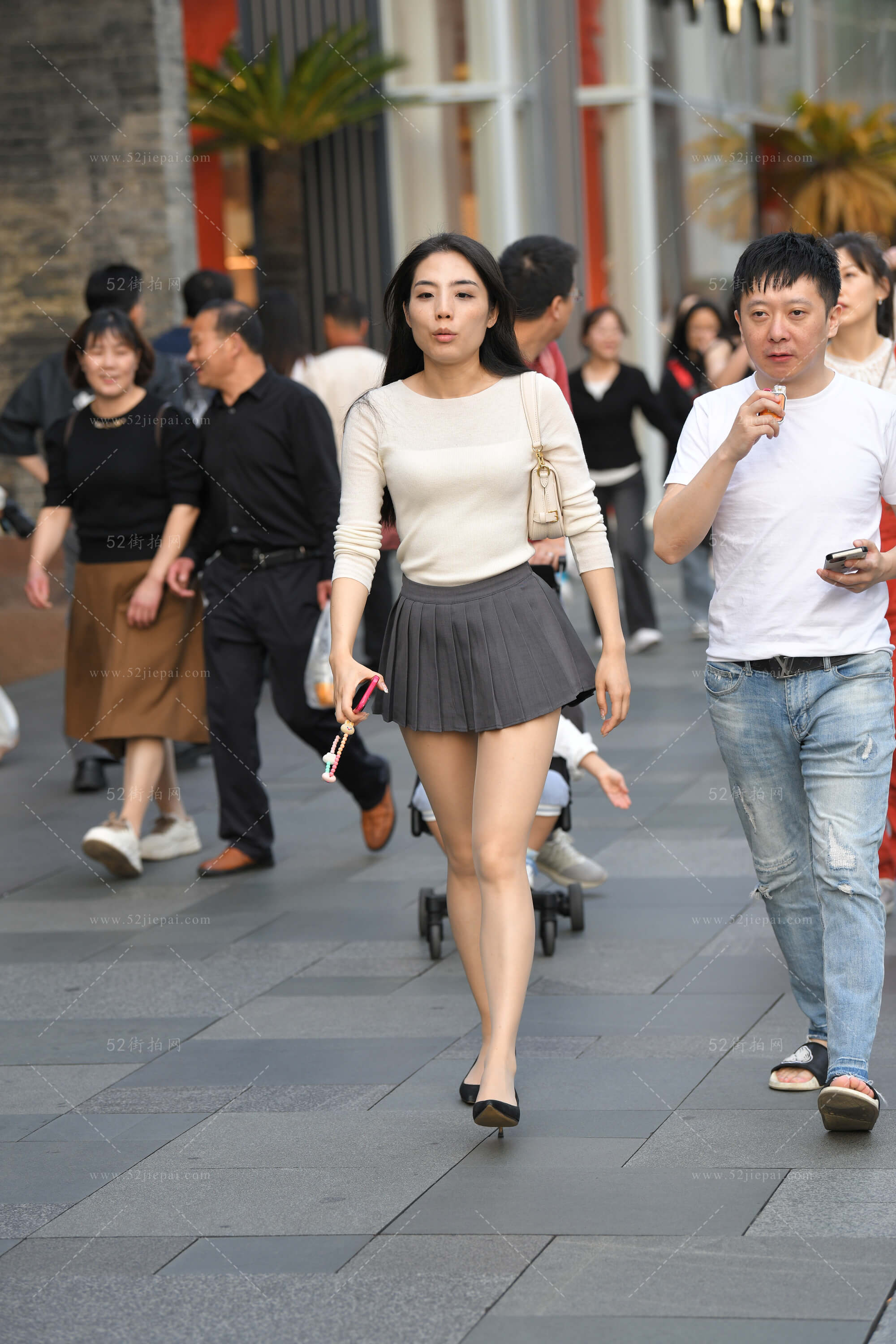街拍主题高清写真，8K质感（4）-姐姐白又白