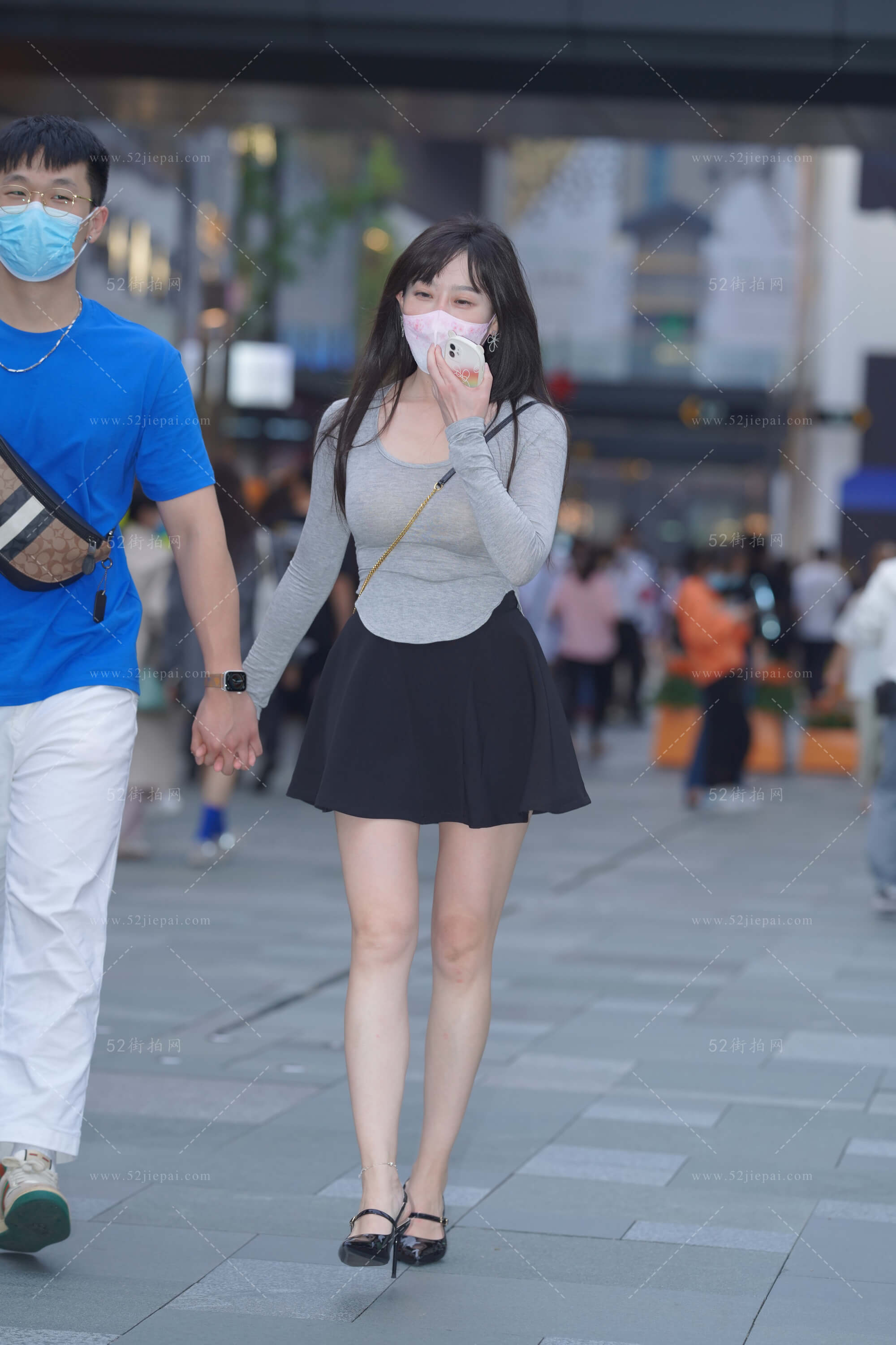 高清街拍写真集，画质细腻（50）-姐姐白又白