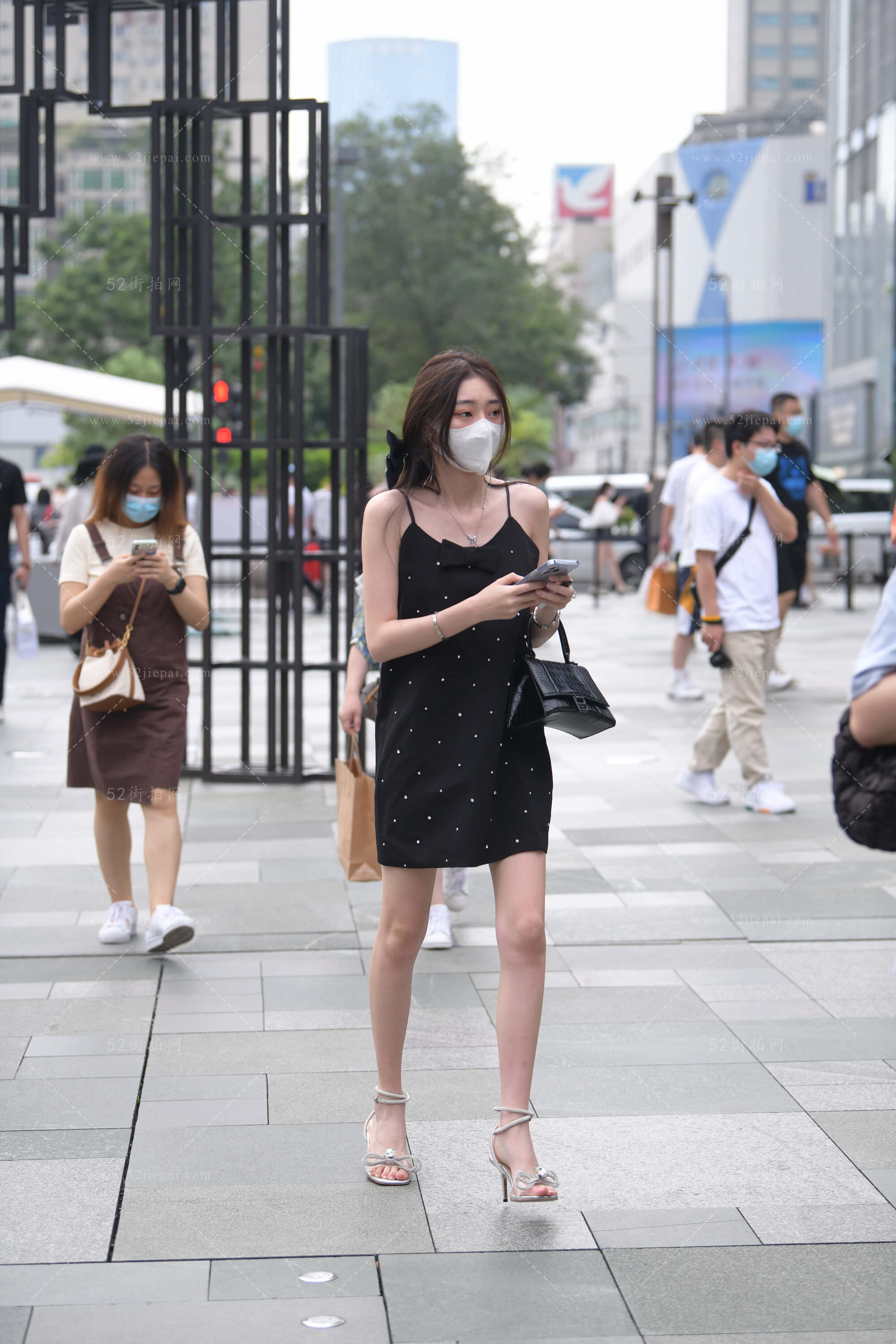 街拍美图合集，高清付费图集（2）-姐姐白又白