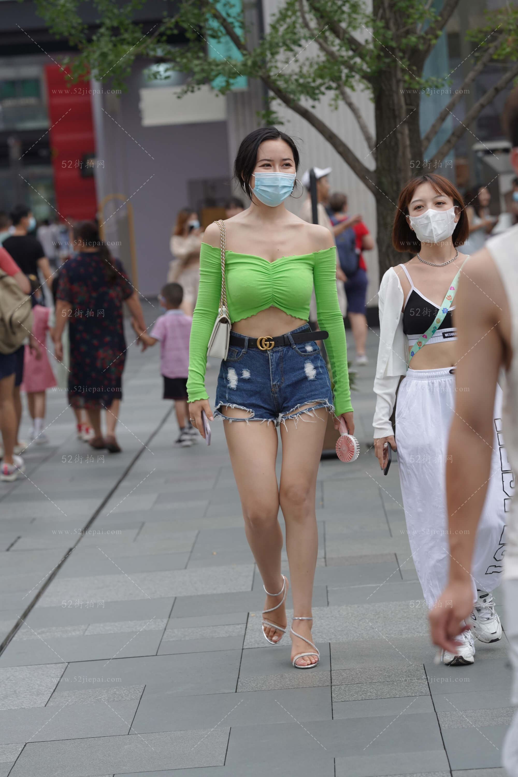 街拍高清图集，画质党必收（60）-姐姐白又白