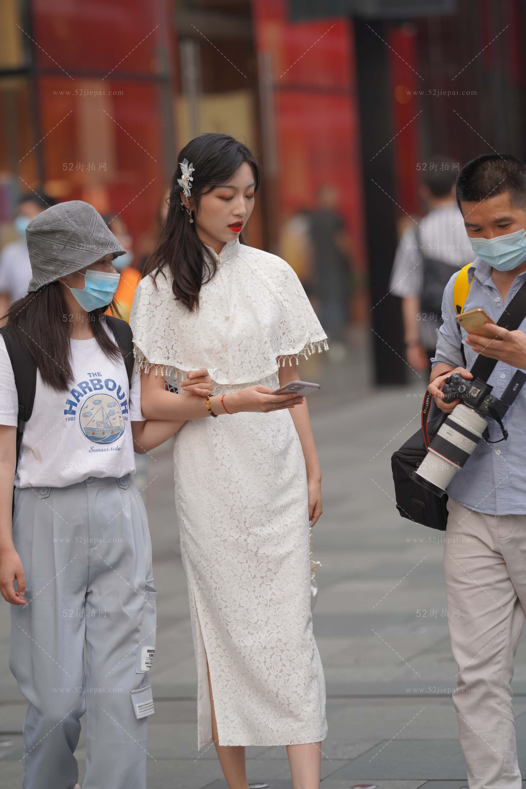 白裙主题高清写真，原图直出