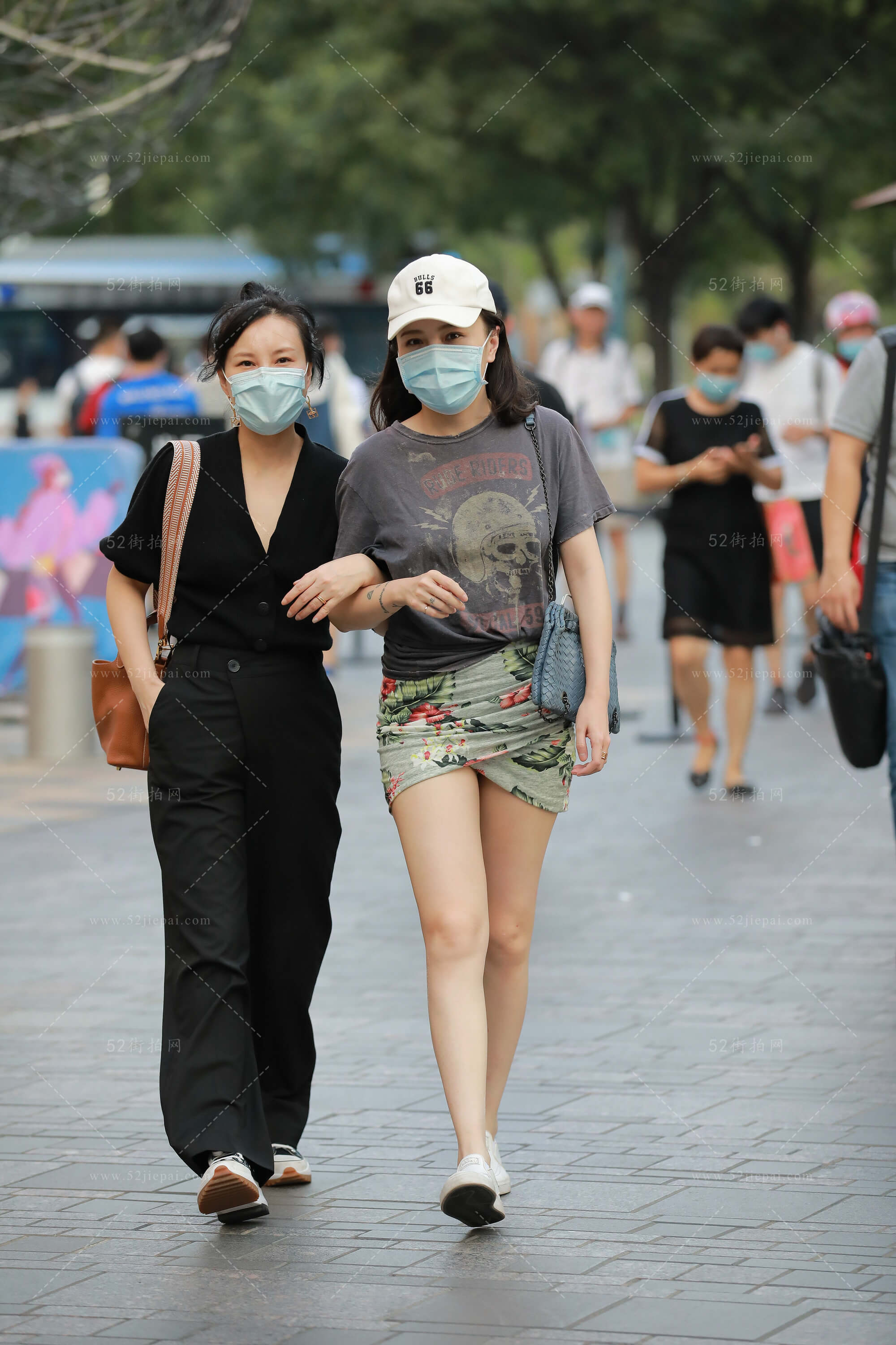 街拍美图合集,高清付费图集(52)-姐姐白又白