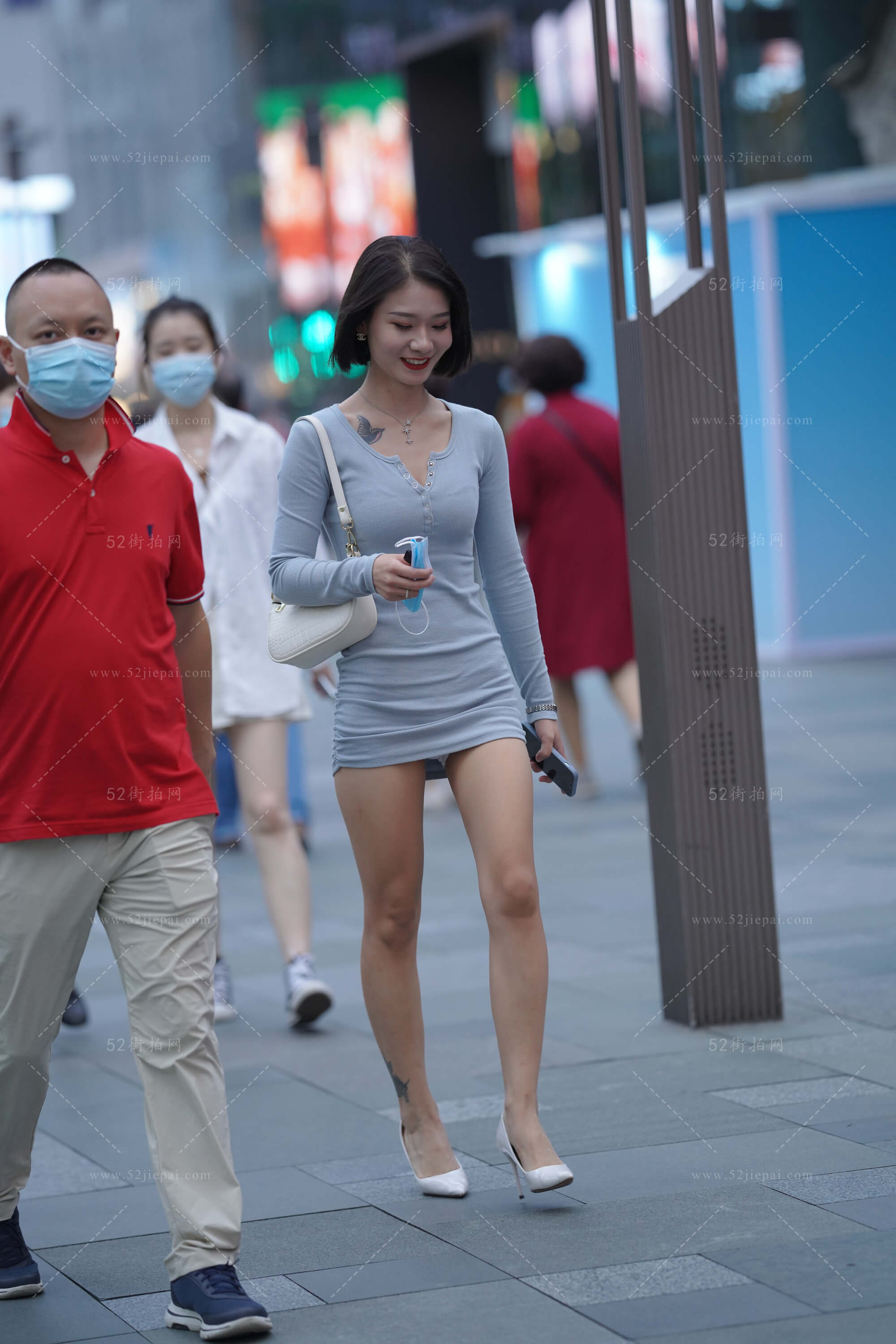 短裙美图合集，壁纸级画质（7）-姐姐白又白