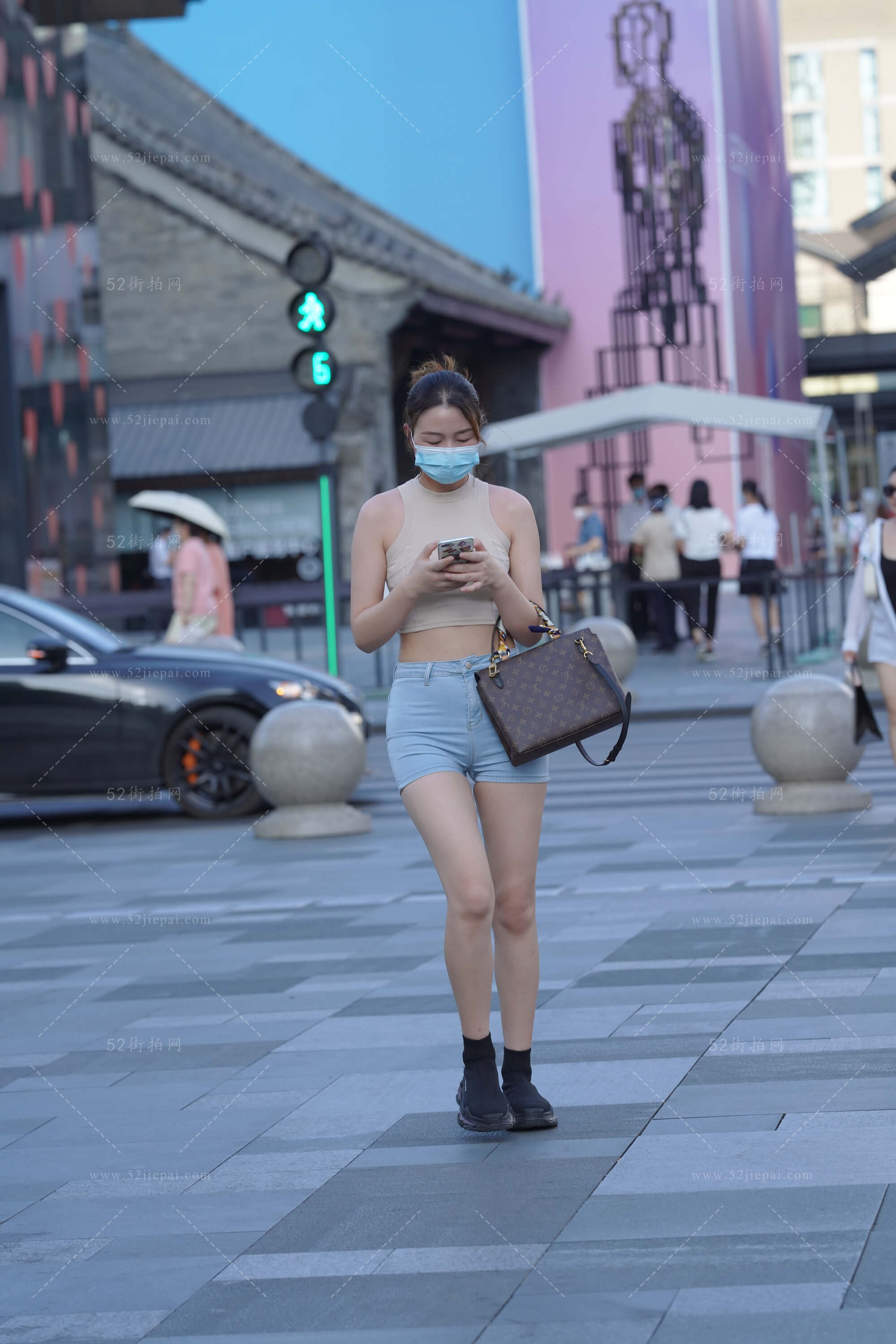 热裤写真，高清原图打包收藏（23）-姐姐白又白