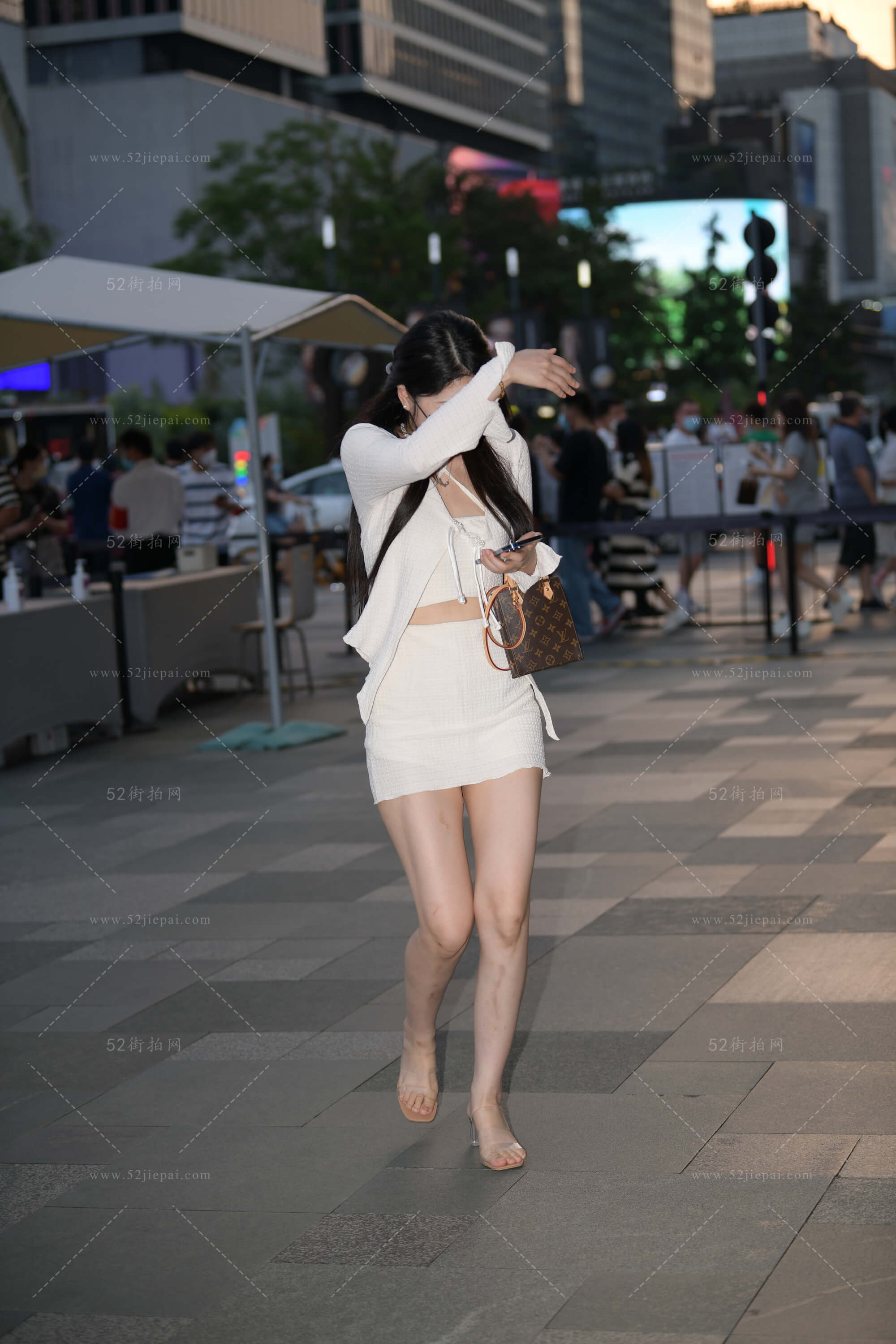 高清街拍写真集，画质细腻（5）-姐姐白又白