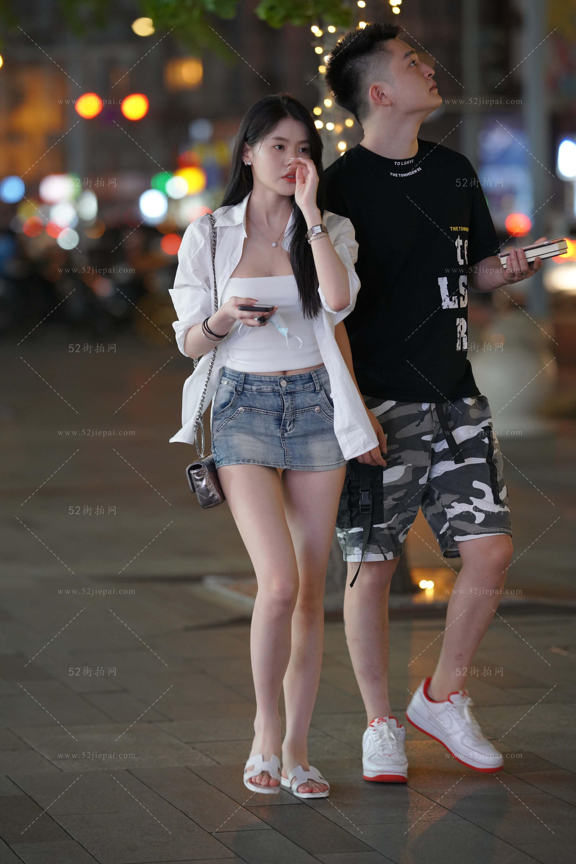 街拍高清图集，画质党必收（72）-姐姐白又白