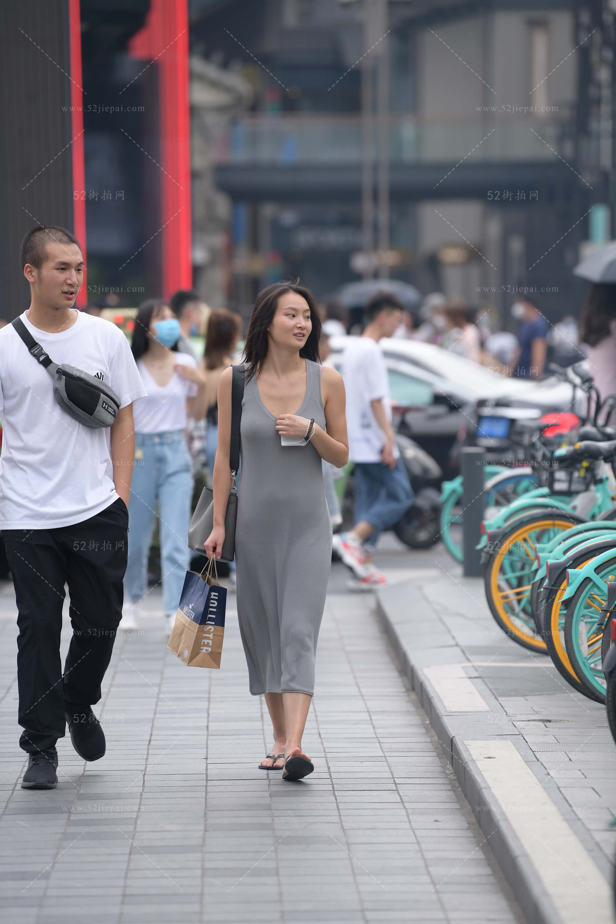 人气街拍写真，超清无水印（64）-姐姐白又白