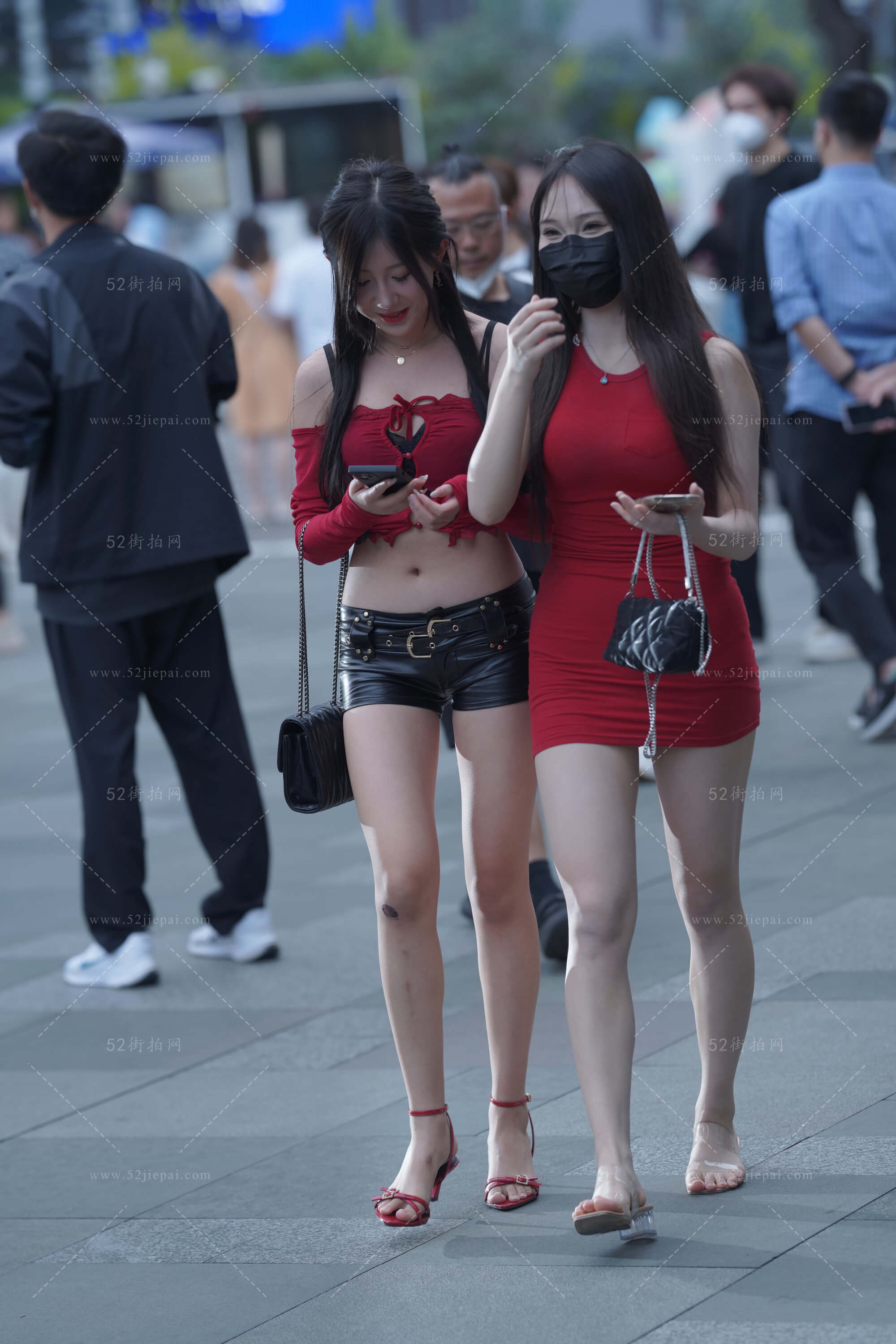 街拍高清图集，收藏级画质（10）-姐姐白又白