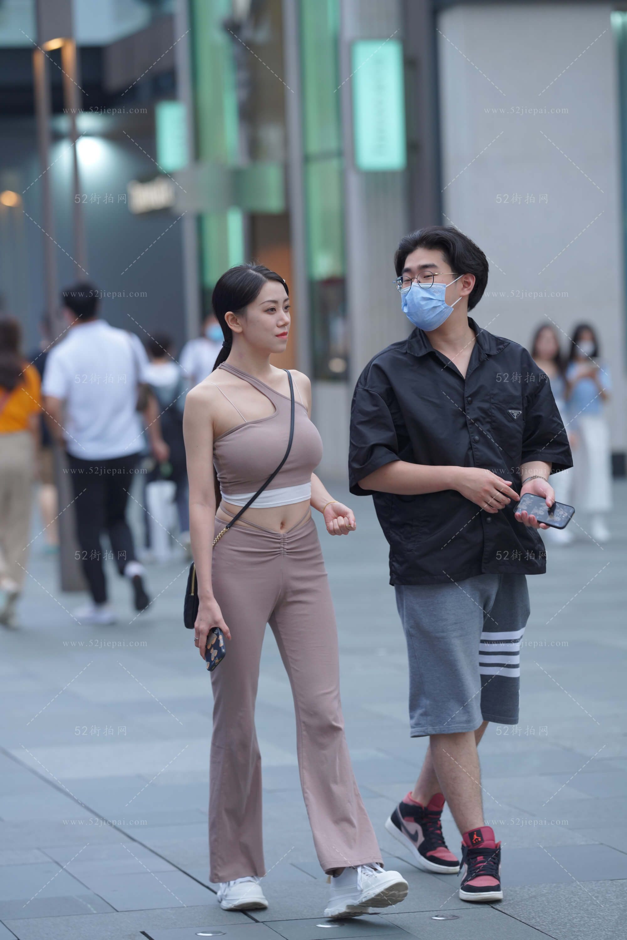 街拍美图合集，高清付费图集（63）-姐姐白又白