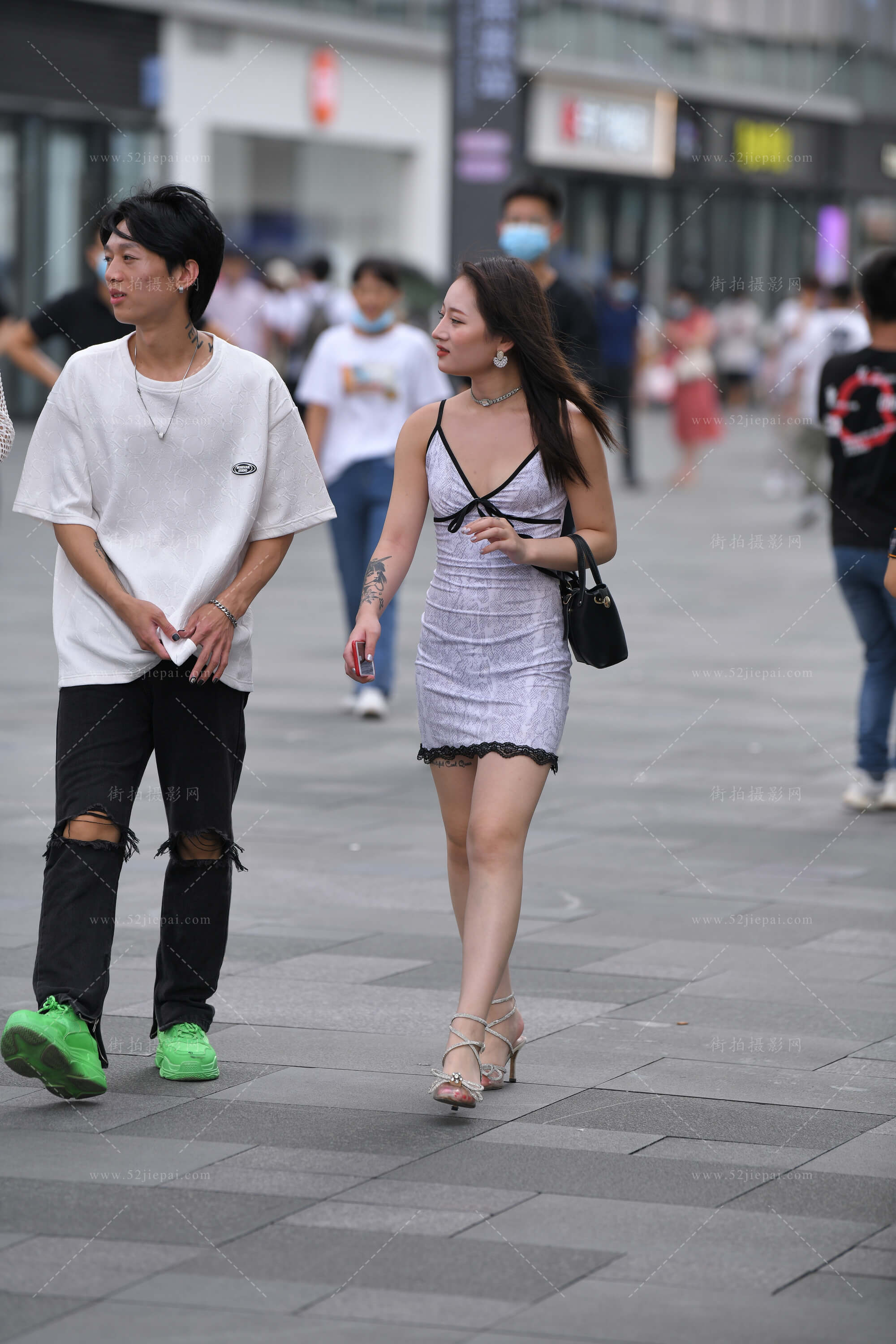 街拍高清图集，收藏级画质（81）-姐姐白又白