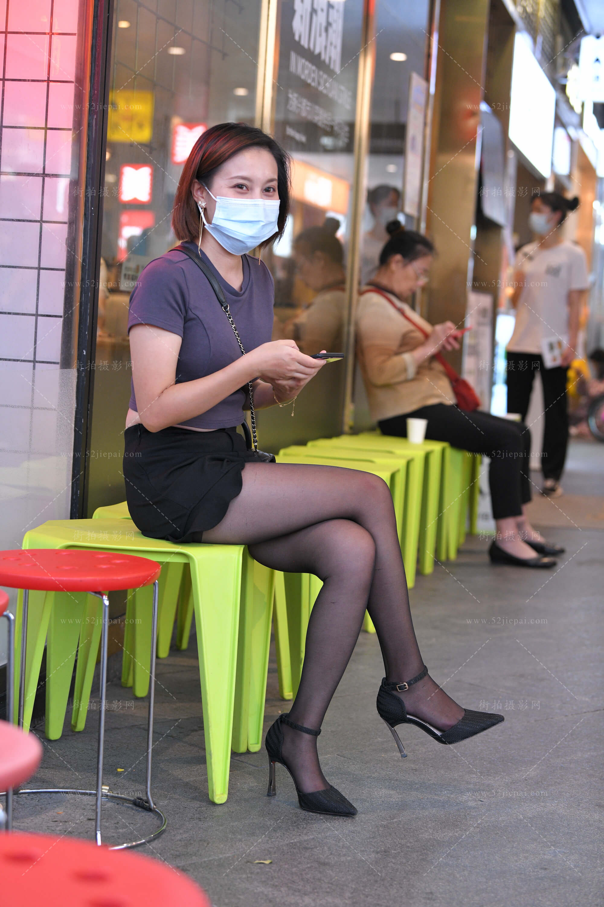 爆款黑丝写真，超清无水印（6）