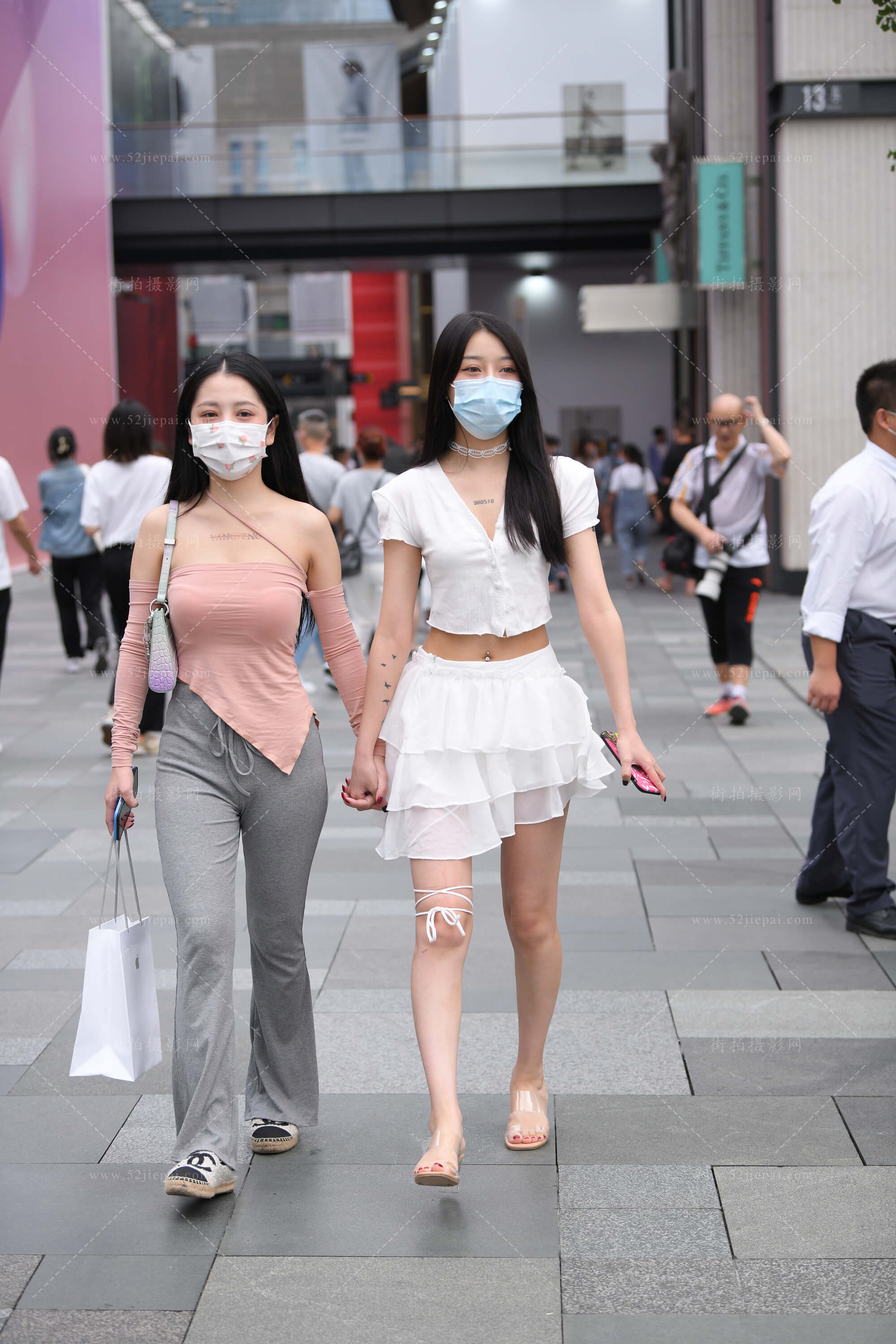 街拍高清图集，收藏级画质（87）-姐姐白又白