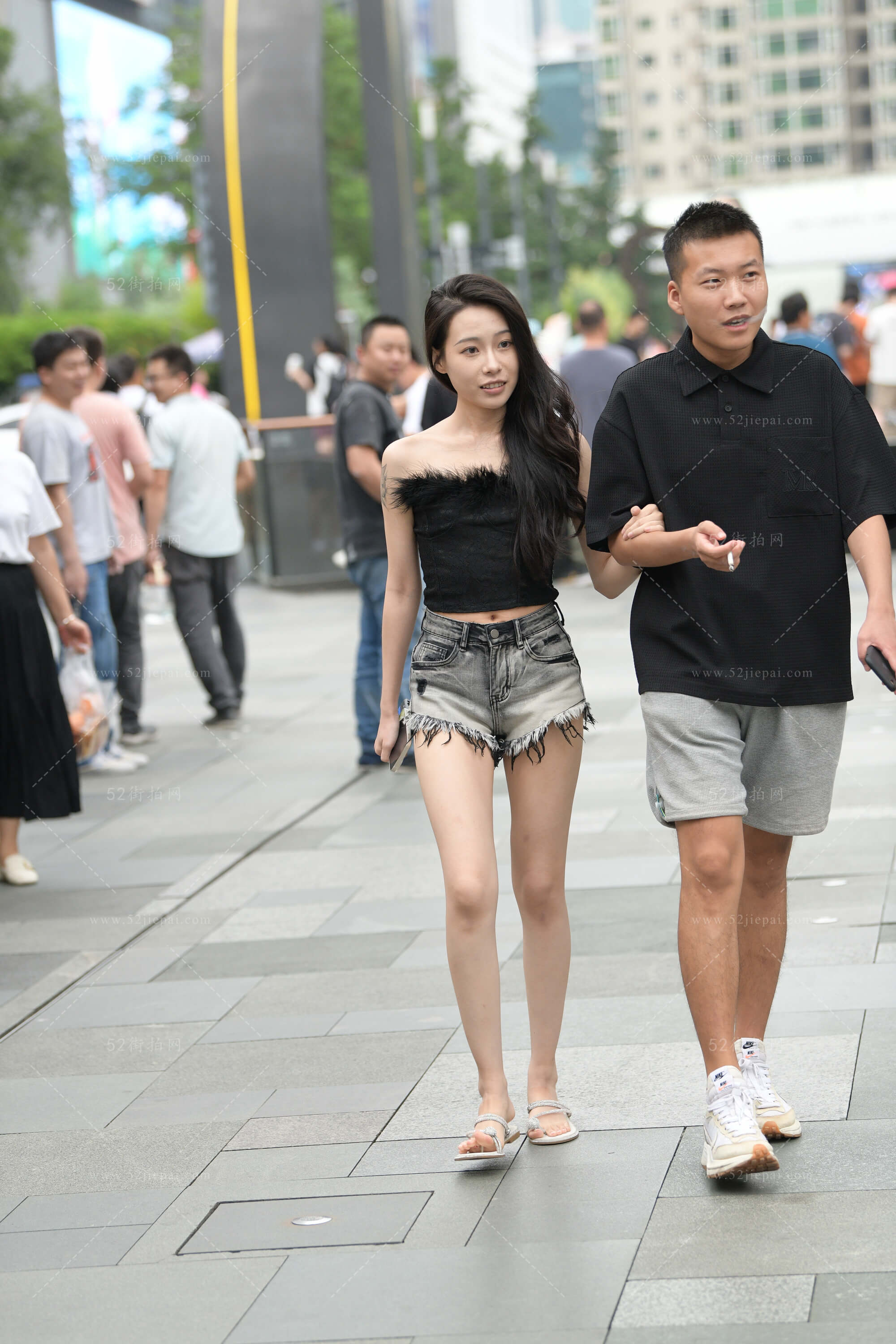 高清热裤写真集，画质细腻-姐姐白又白