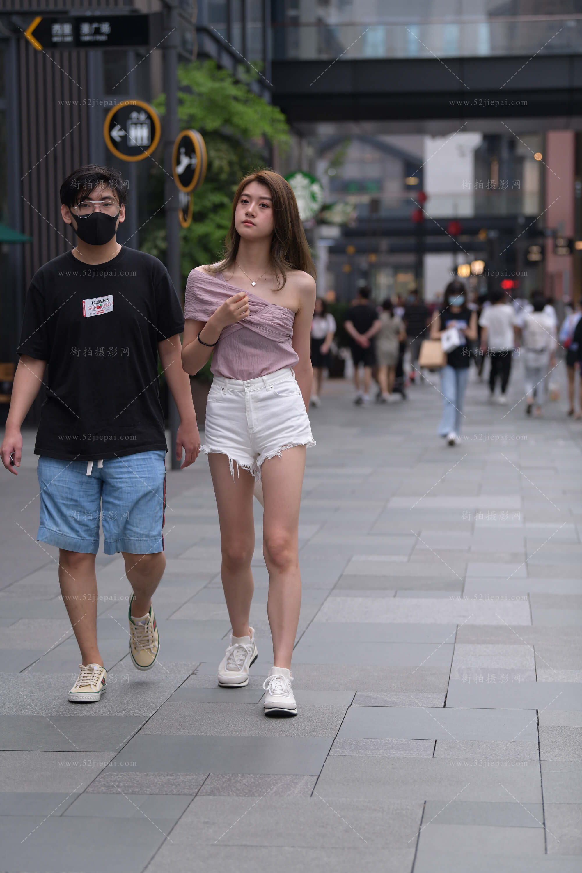 街拍主题高清写真，网盘速发（59）-姐姐白又白