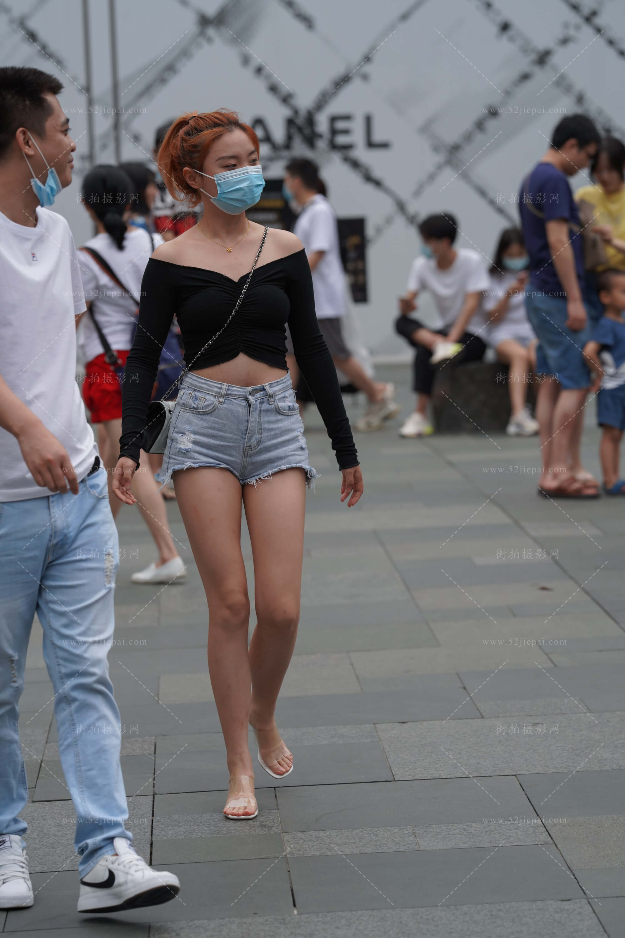 高清街拍写真集，画质细腻（71）-姐姐白又白