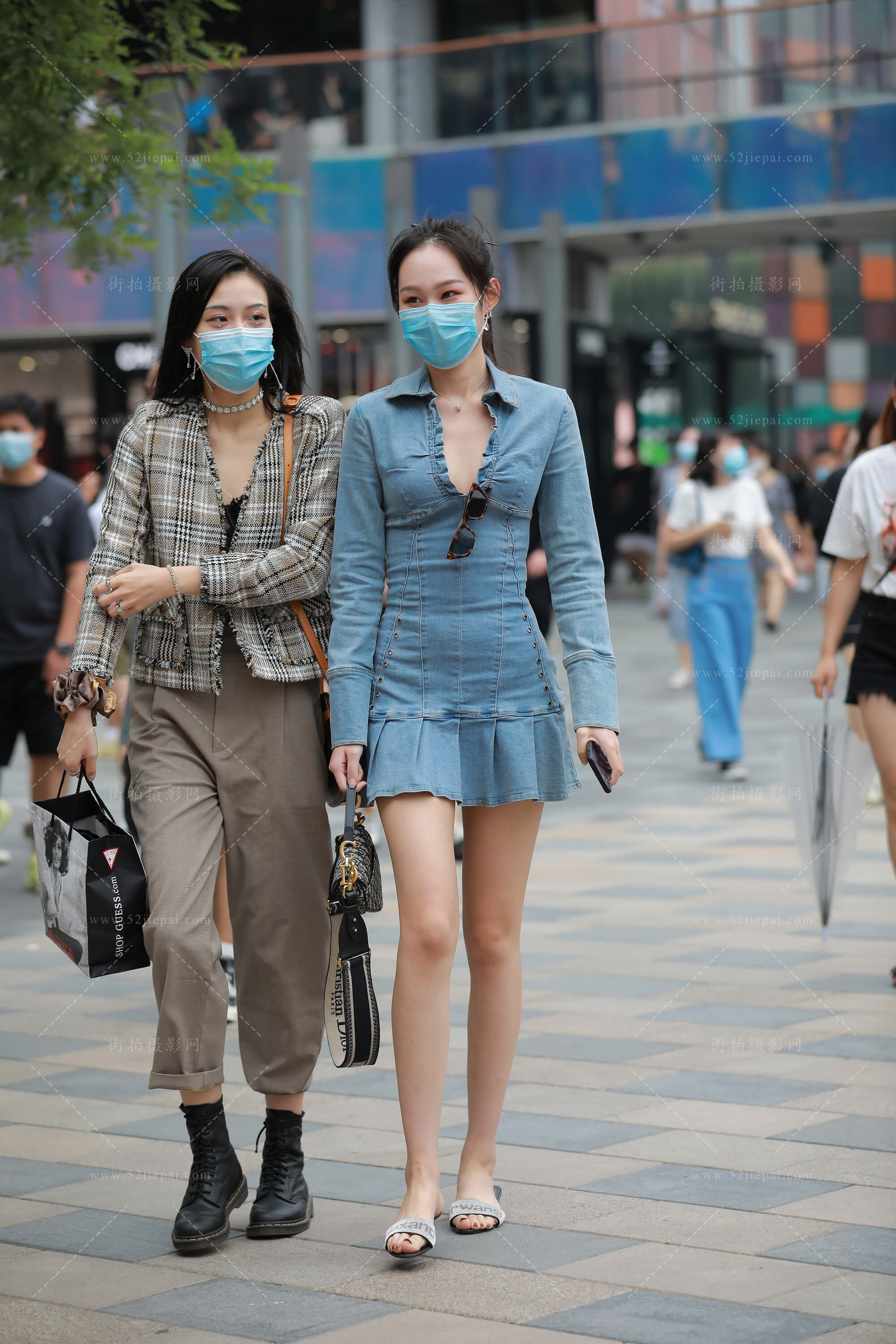 街拍主题高清写真，8K质感（74）-姐姐白又白