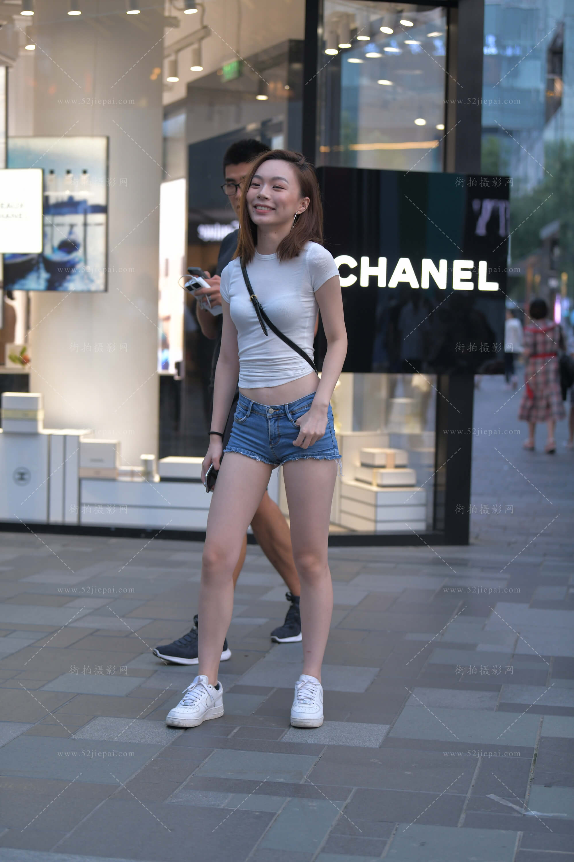 街拍高清图集，画质党必收（87）-姐姐白又白