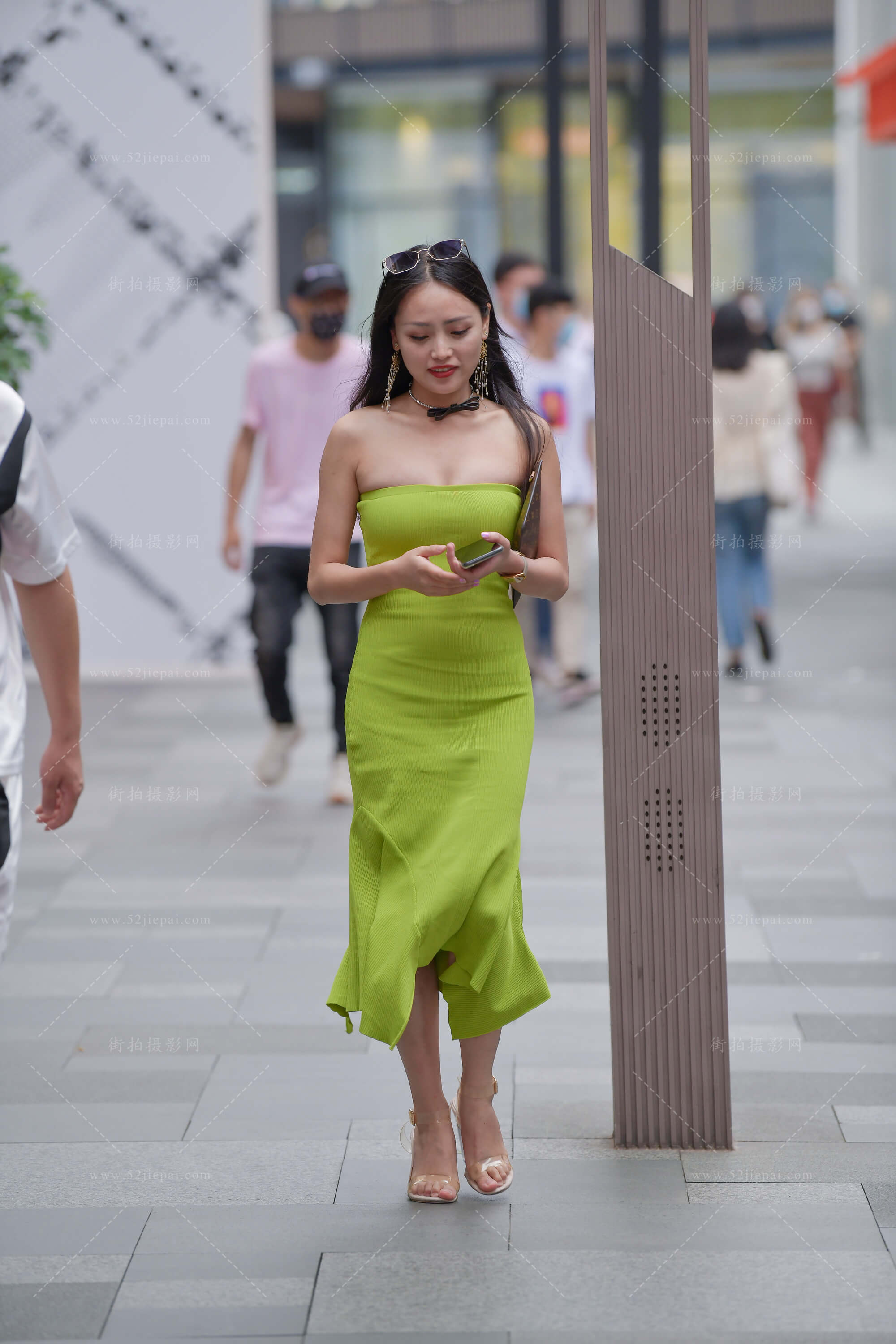 街拍高清图集，画质党必收（89）-姐姐白又白