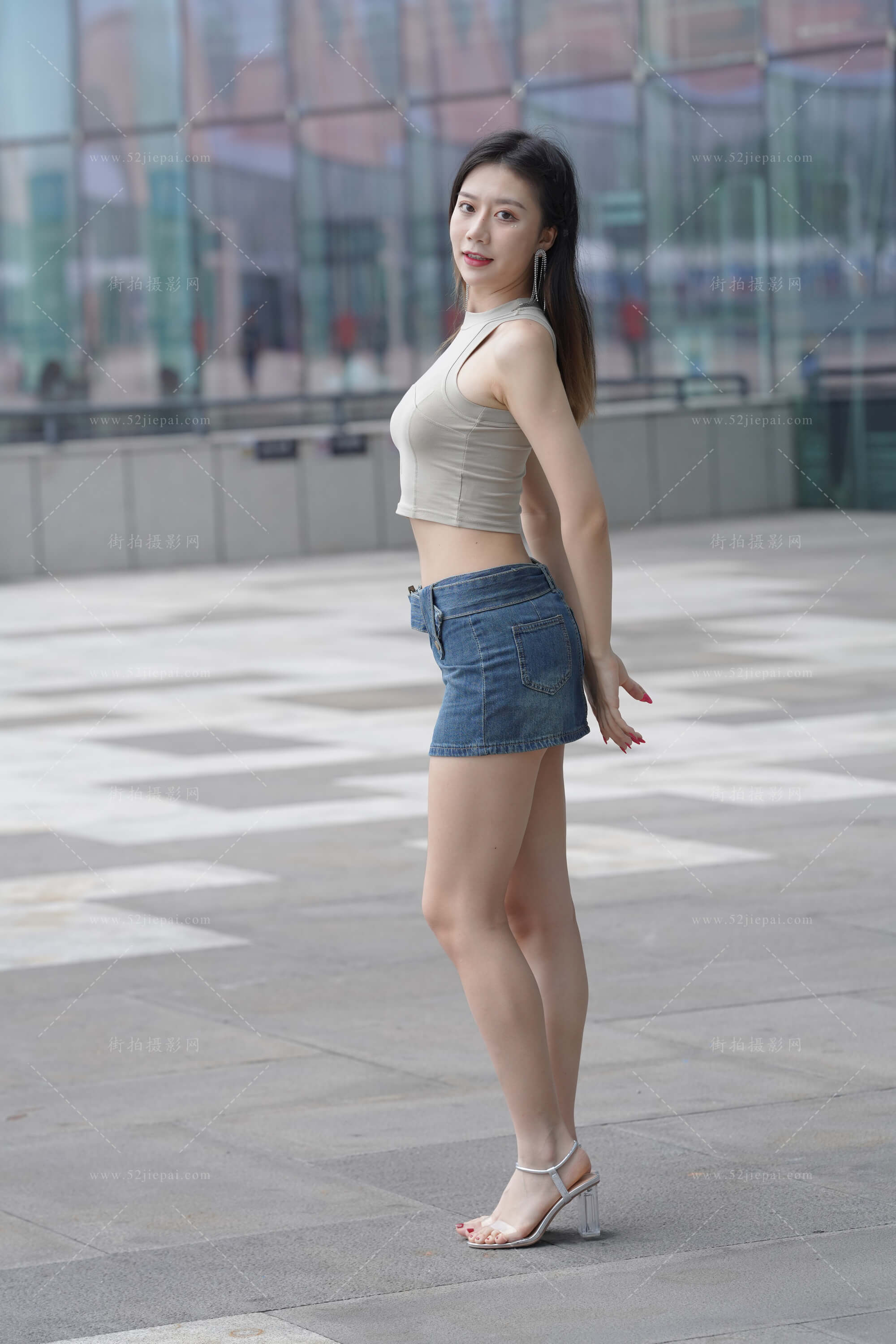 高清街拍写真集，画质细腻（77）-姐姐白又白