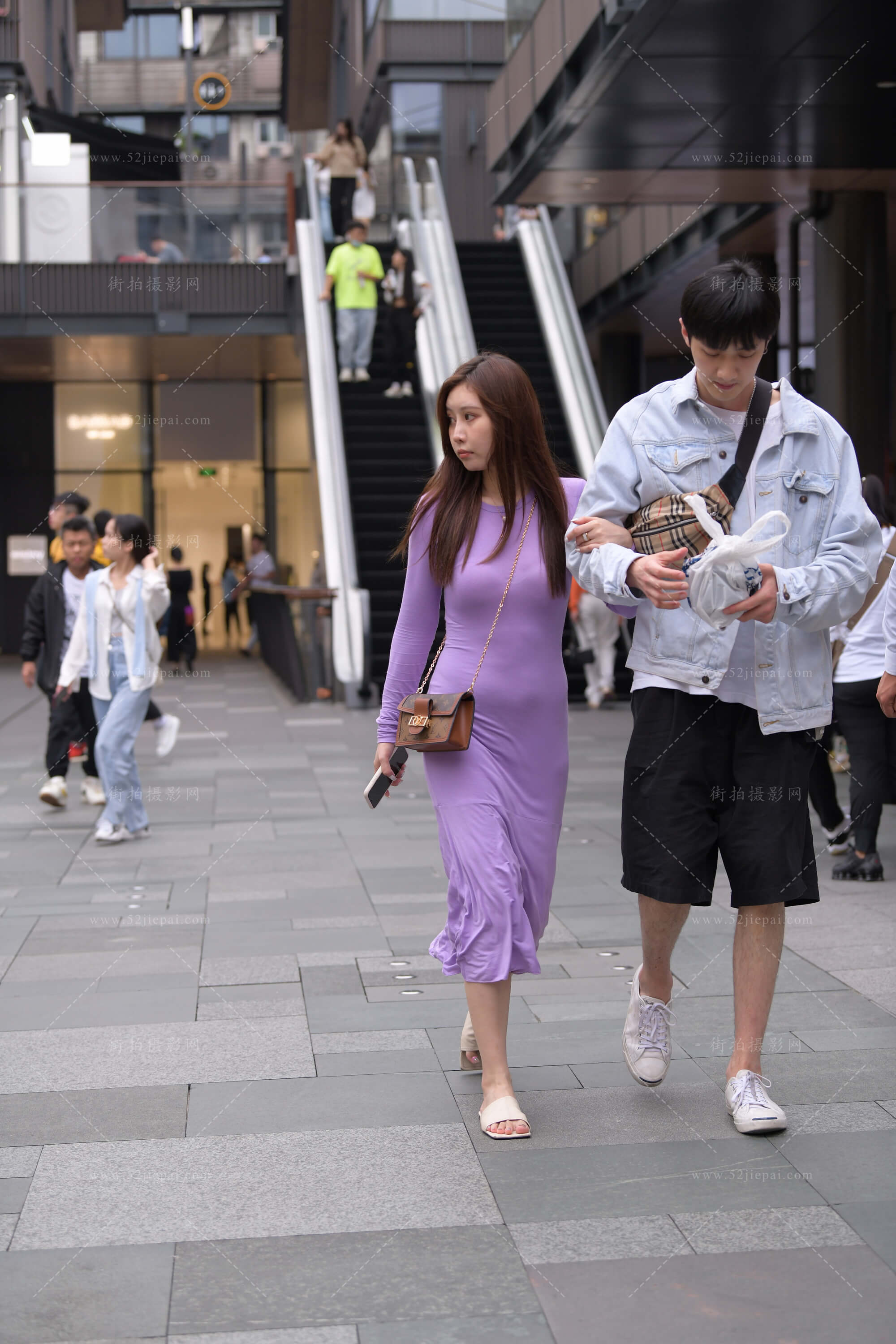 街拍美图合集,高清付费图集(76)-姐姐白又白