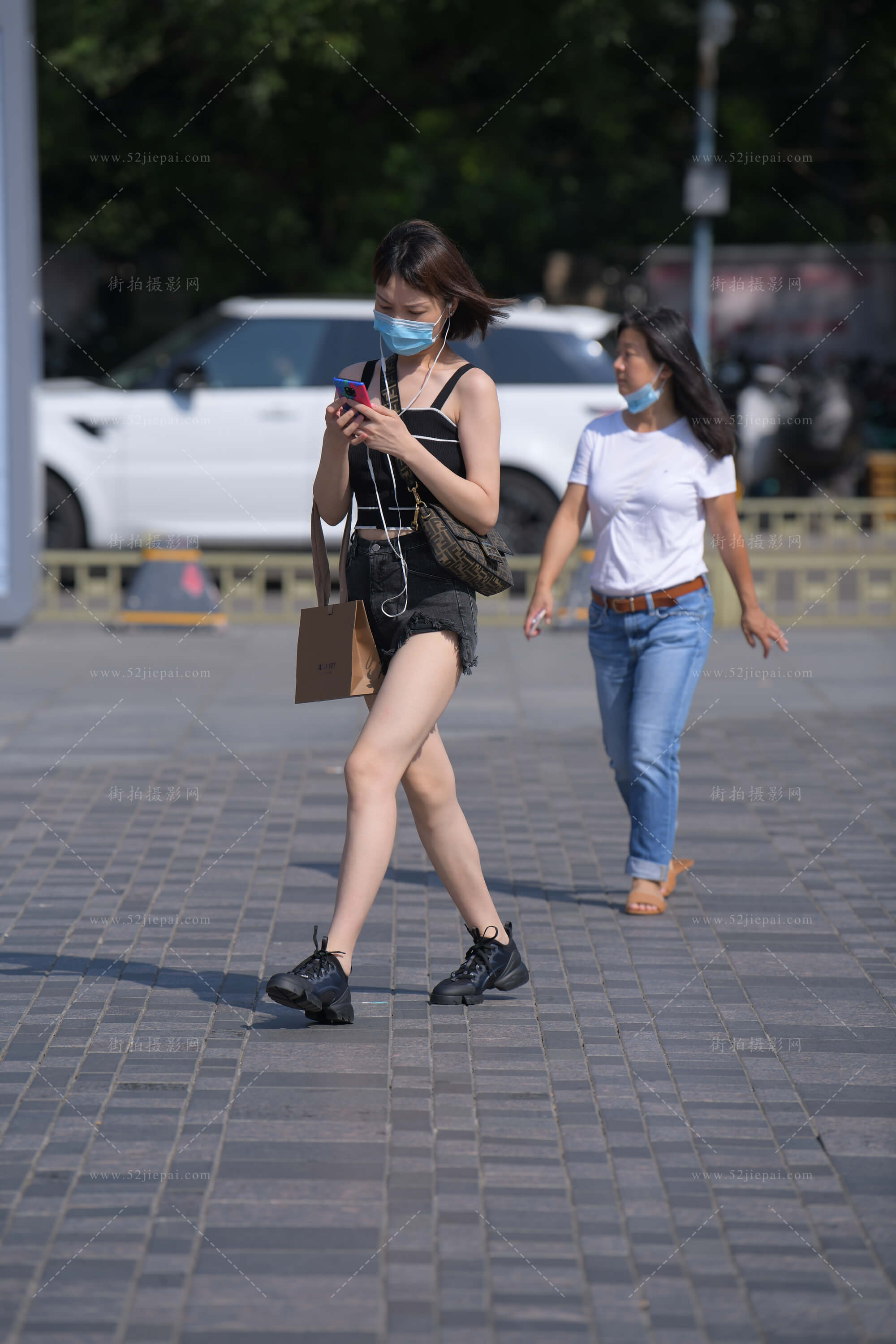 人气热裤写真，超清无水印（15）-姐姐白又白